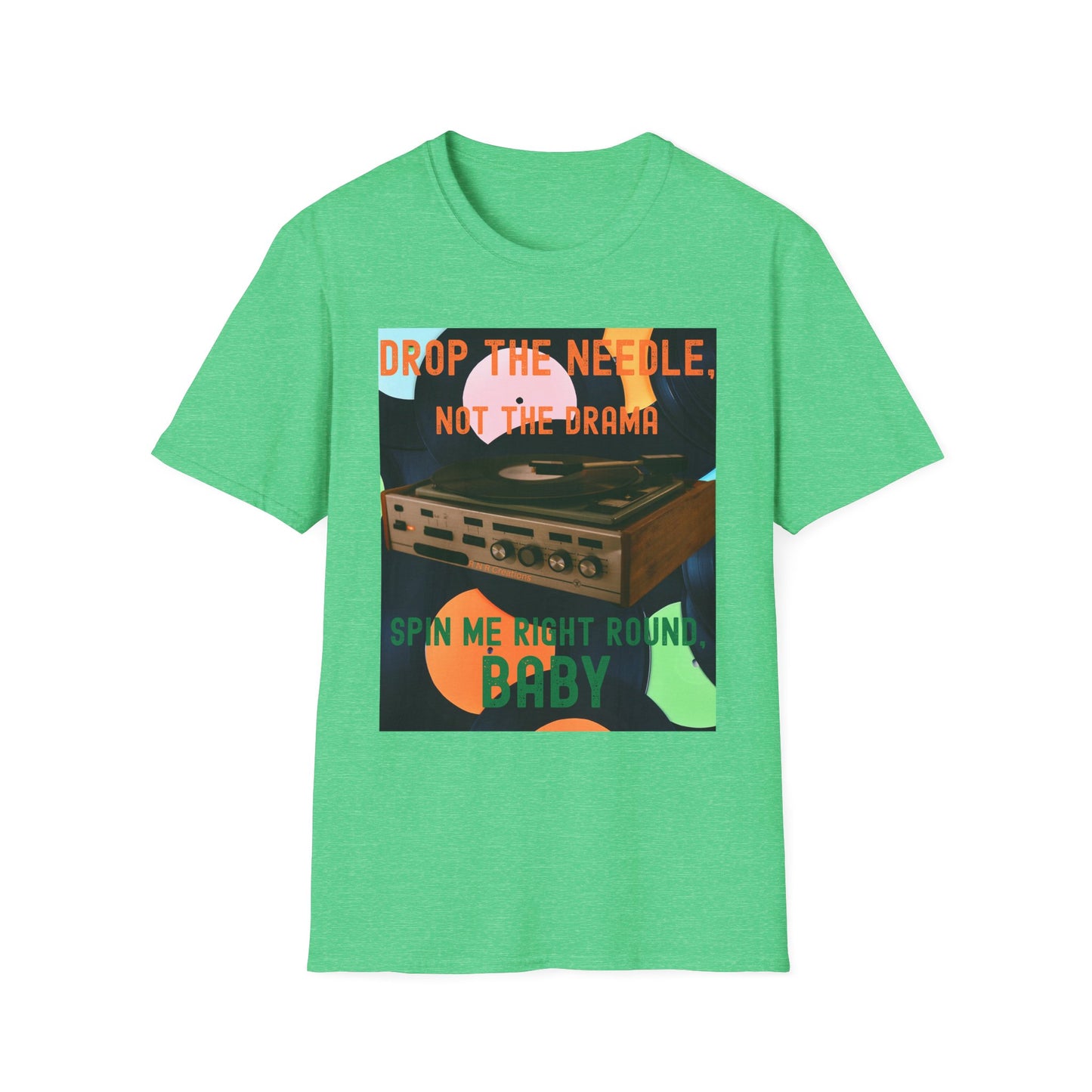 Retro Music Vibe Unisex T-Shirt, Perfect for Music Lovers, Gift for Vinyl Collectors, Casual Summer Wear, Party Tee, Unique Graphic Top