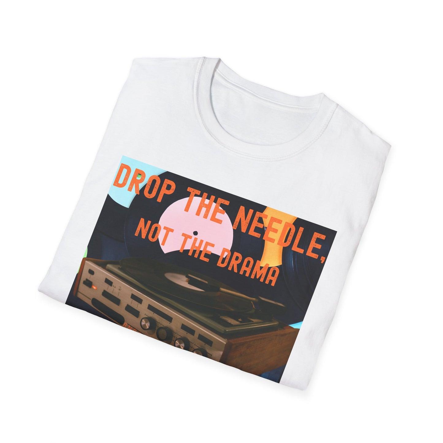 Retro Music Vibe Unisex T-Shirt, Perfect for Music Lovers, Gift for Vinyl Collectors, Casual Summer Wear, Party Tee, Unique Graphic Top