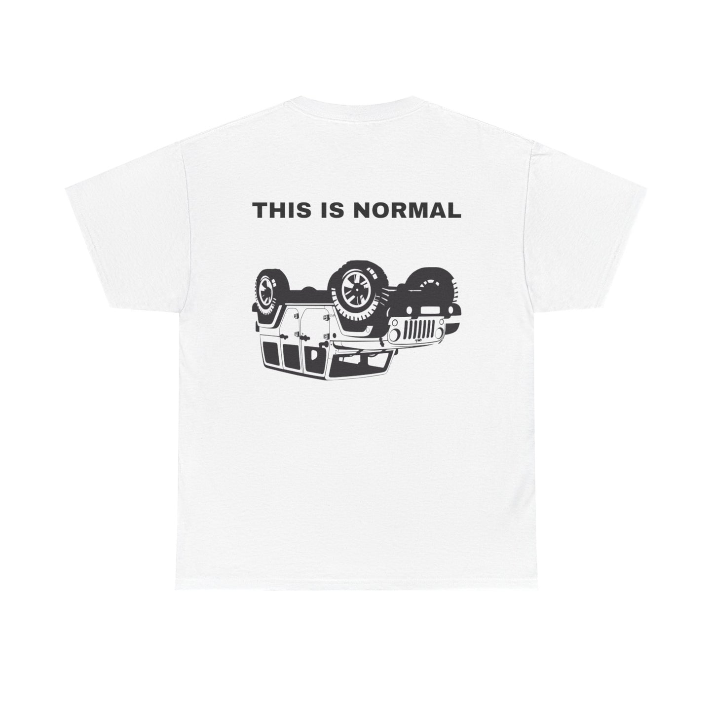 Funny Unisex Heavy Cotton Tee - "This Is Normal" Graphic T-Shirt for Car Enthusiasts, Gifts for Him, Casual Wear, Humor Apparel