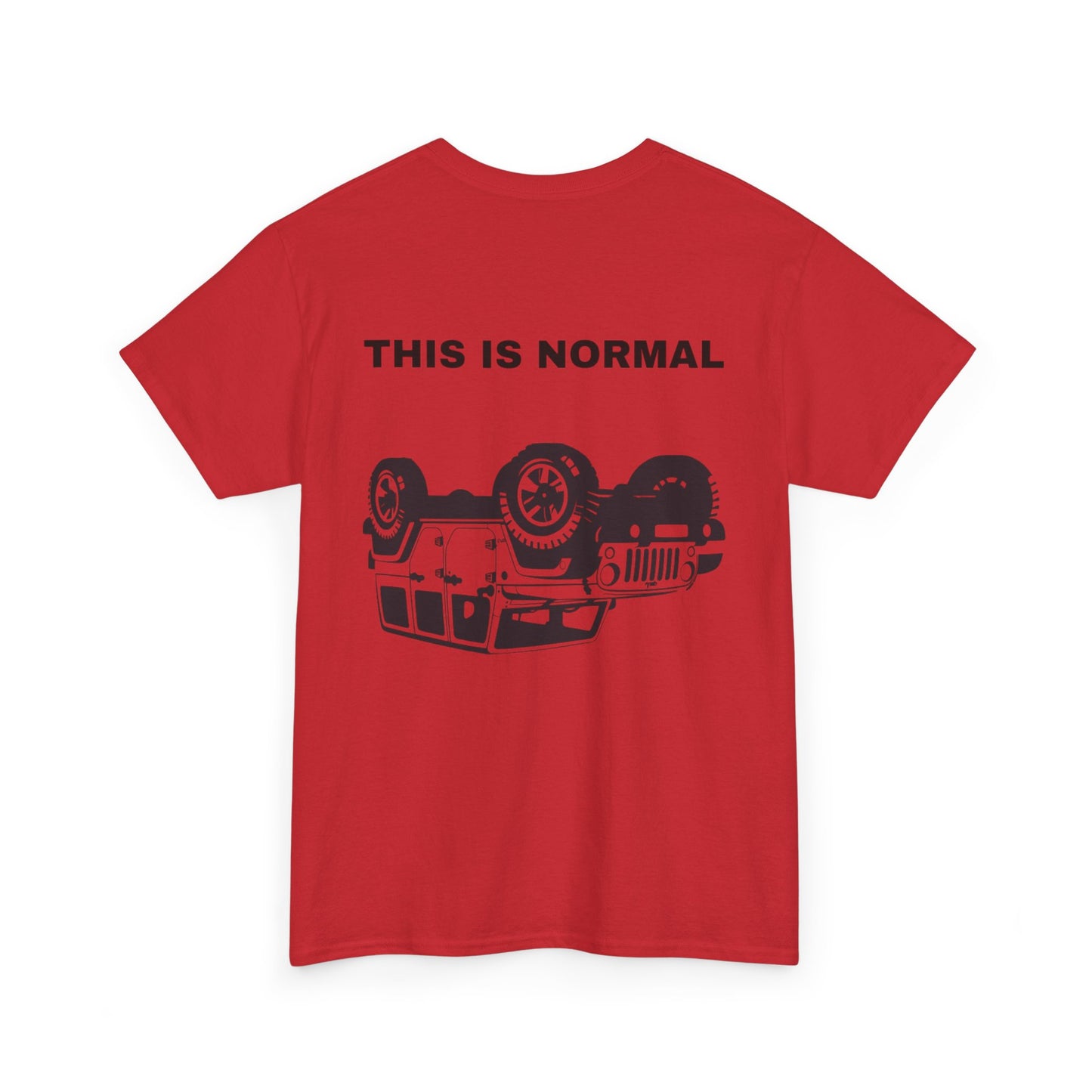 Funny Unisex Heavy Cotton Tee - "This Is Normal" Graphic T-Shirt for Car Enthusiasts, Gifts for Him, Casual Wear, Humor Apparel