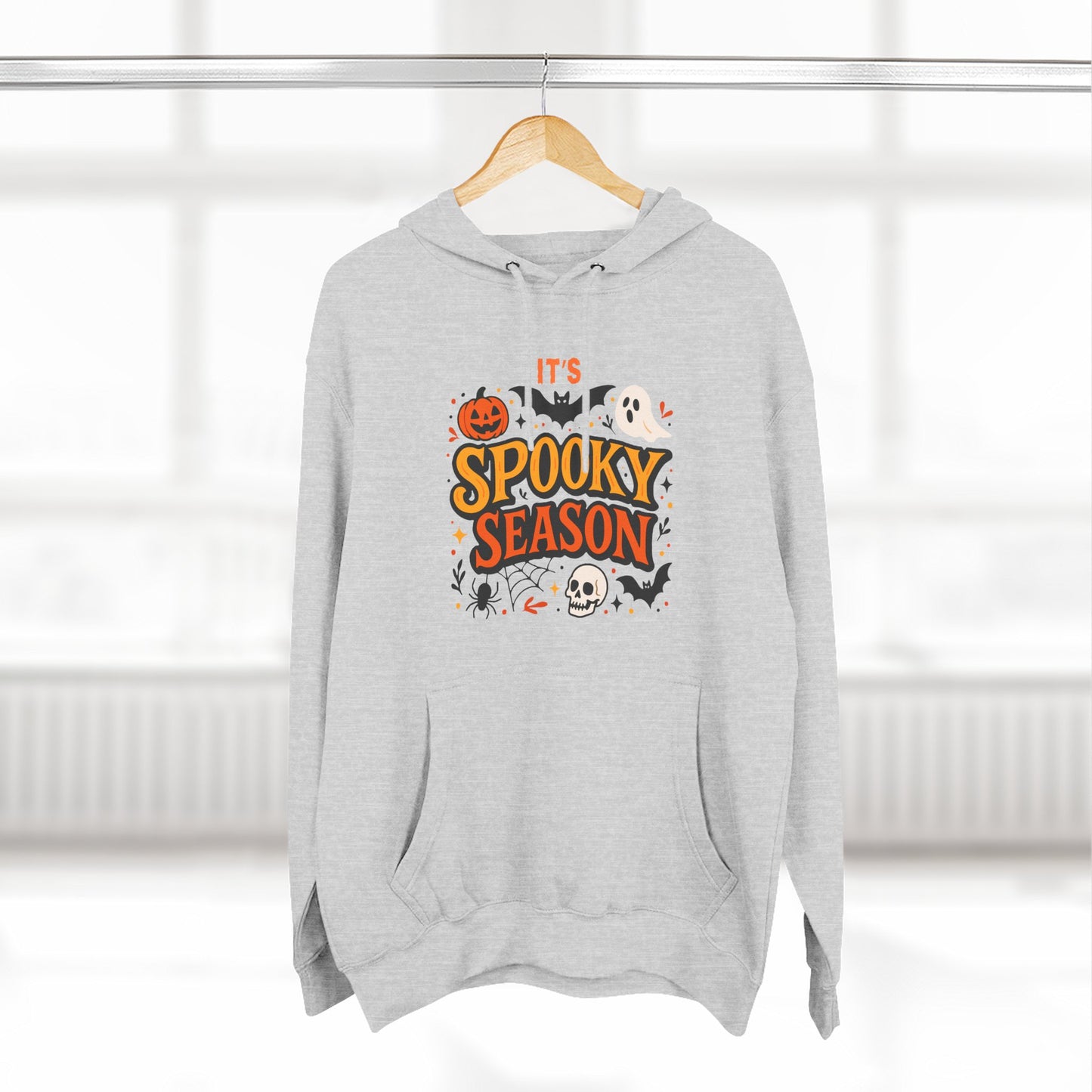 Spooky Season Hoodie, Fall Fashion, Halloween Sweatshirt, Cozy Gift, Graphic Hoodie, Autumn Apparel