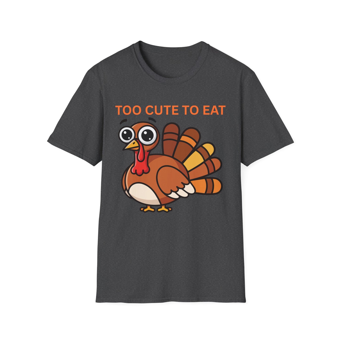 Cute Thanksgiving Turkey T-Shirt, Funny Holiday Shirt, Family Gatherings, Thanksgiving Celebration, Gift for Turkey Lovers, Unisex Tee