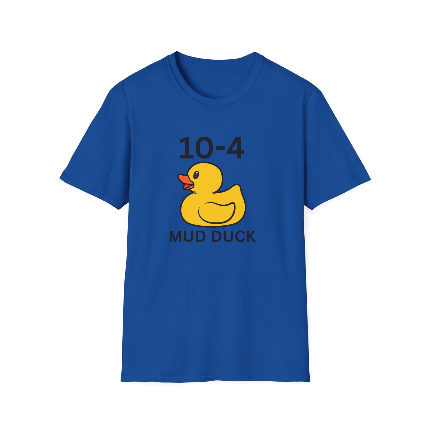 Funny Mud Duck Graphic Tee, Unisex Shirt, Casual Wear, Gift for Friends, Summer Outing, Unique Duck T-Shirt