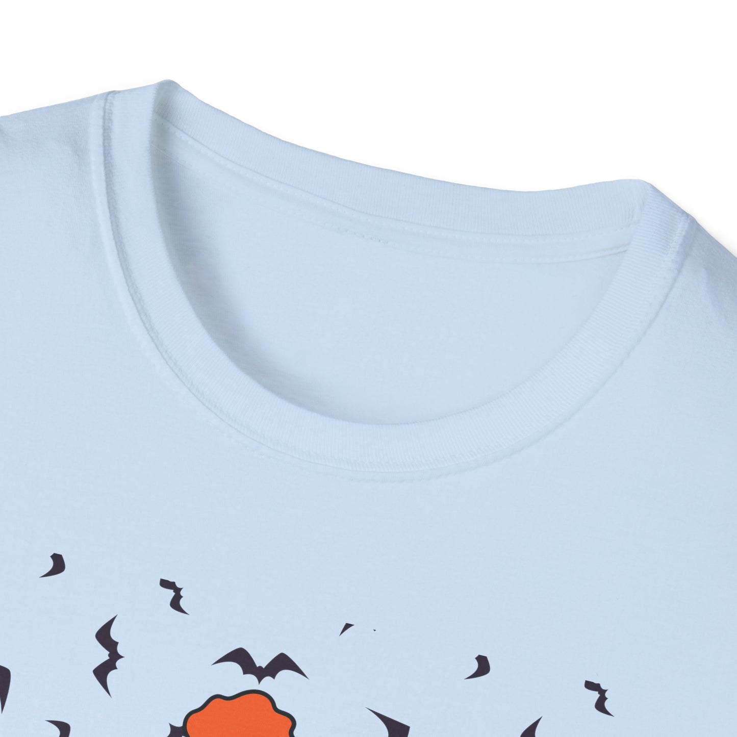 Halloween Ghost Cozy Unisex T-Shirt | Spooky Fun, Fall Apparel, Pumpkin Lovers Gift, Casual Halloween Outfit, Autumn Vibes