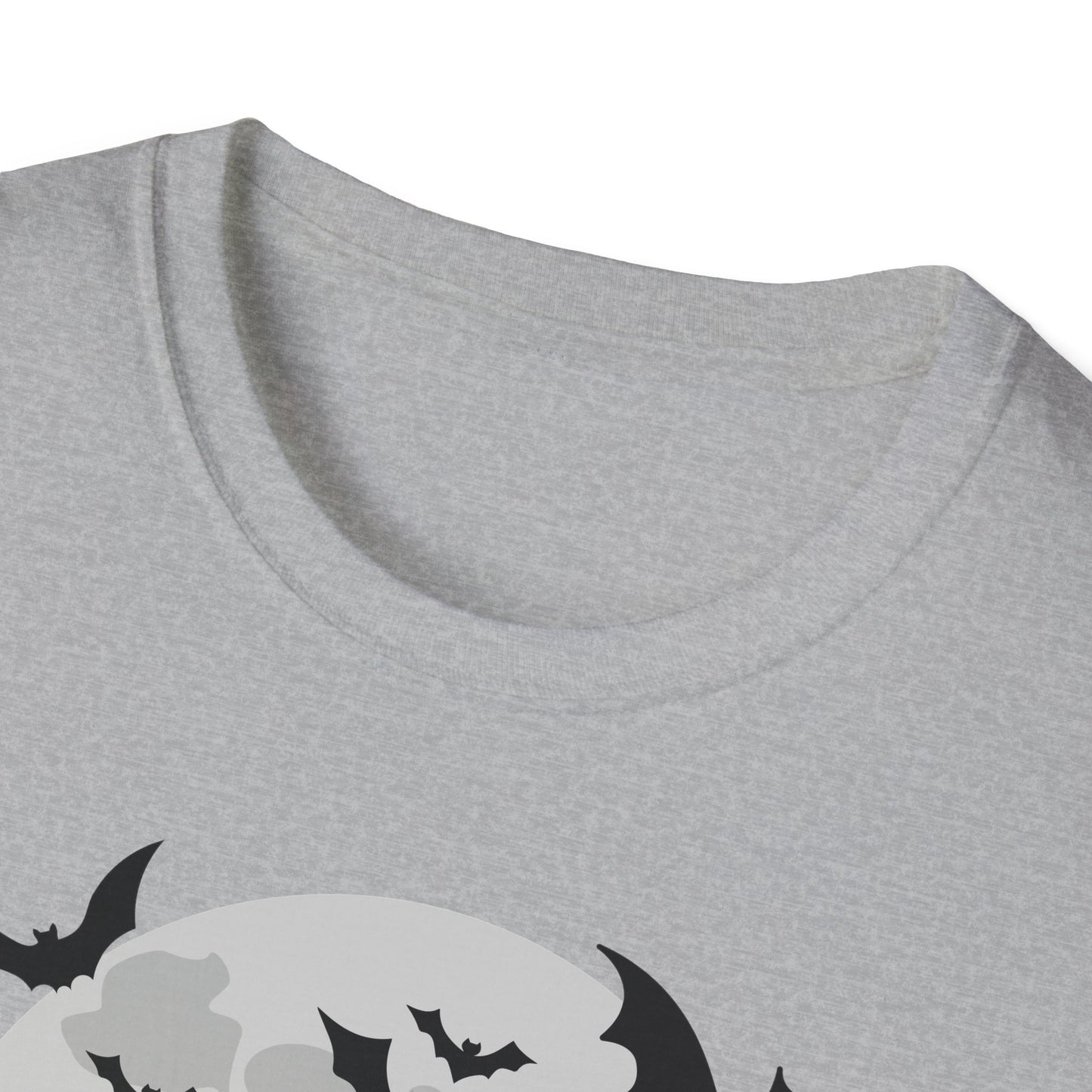 Halloween Skeleton Dance T-Shirt, Unisex Tee for Halloween Parties, Spooky Season Shirt, Cute Skeleton Design, Fun Graphic Tee
