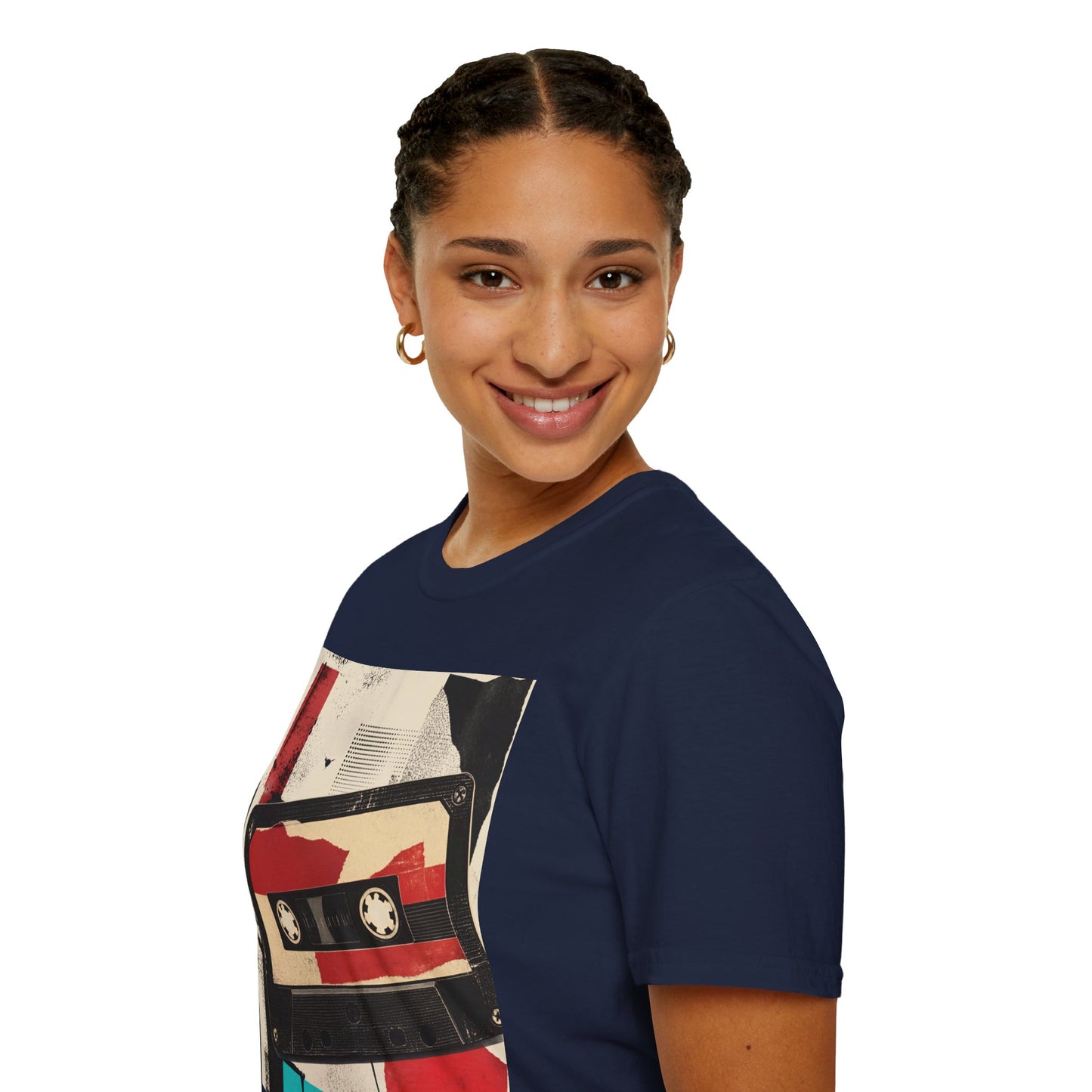 Retro Cassette Tape T-Shirt | Vintage Music Graphic
