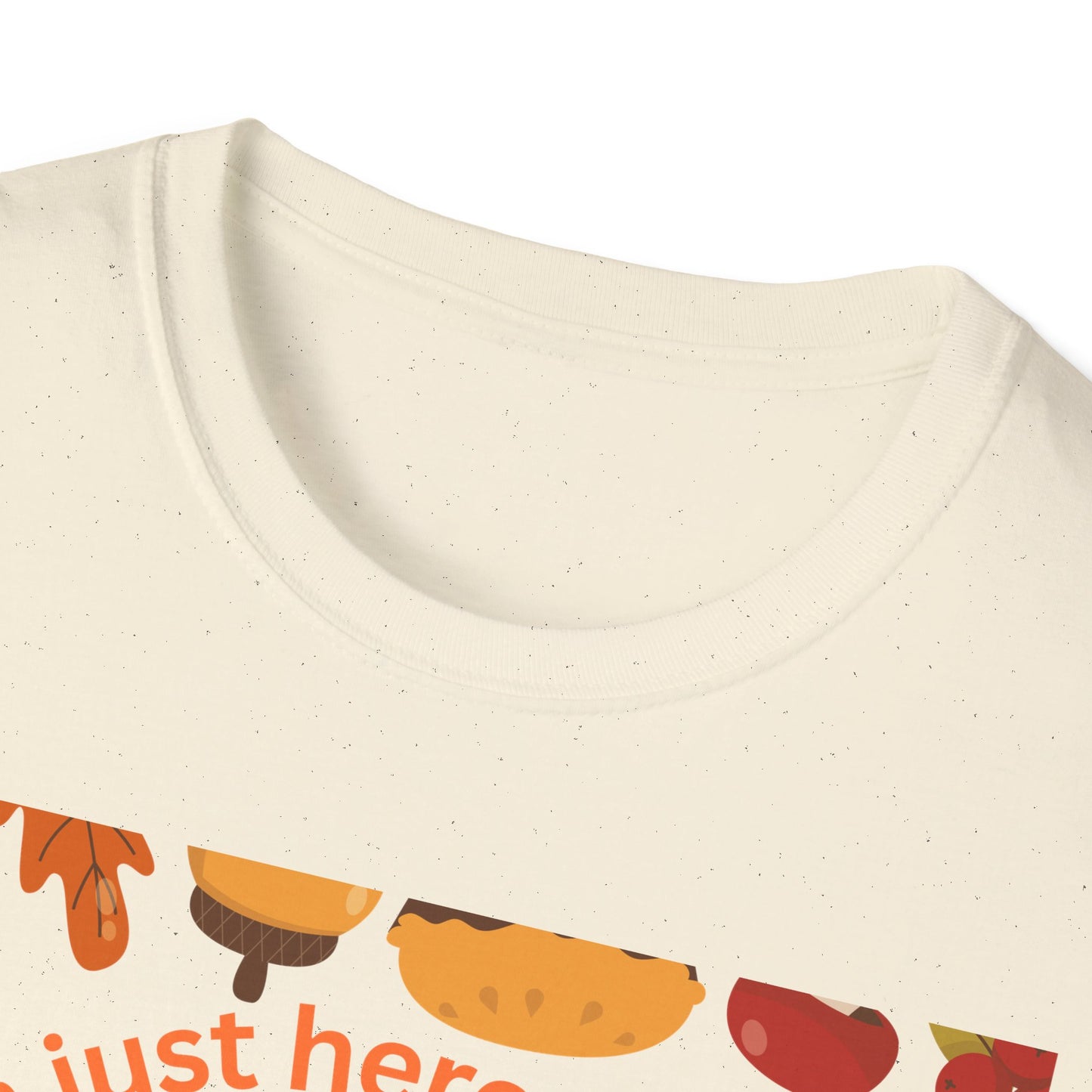 Unisex Softstyle T-Shirt with Fun Pie Design, Perfect for Fall Gatherings, Thanksgiving, Casual Wear, Gift for Bakers, Food Lovers