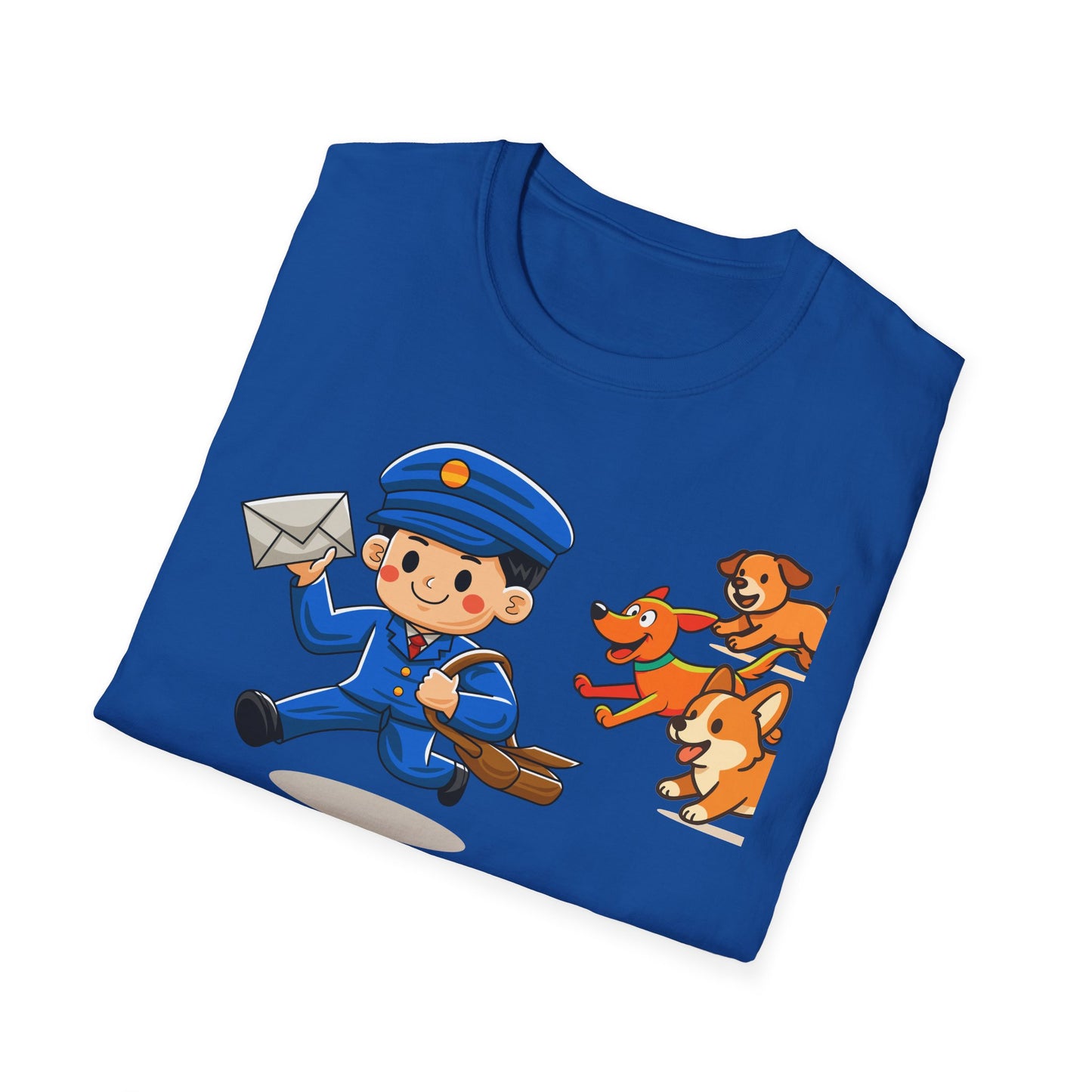 Friendly Neighborhood Mail Carrier T-Shirt, Unisex Graphic Tee, Dog Lover Gift, Animal Lover Apparel, Cute Animal T-Shirt, Fun Gift Idea