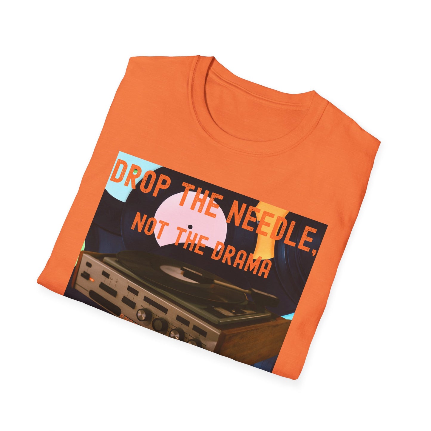 Retro Music Vibe Unisex T-Shirt, Perfect for Music Lovers, Gift for Vinyl Collectors, Casual Summer Wear, Party Tee, Unique Graphic Top
