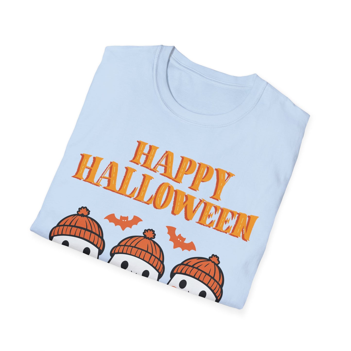 Happy Halloween Unisex Softstyle T-Shirt, Cute Halloween Tee, Fall Fashion, Pumpkin Spice Lovers, Halloween Party Outfit, Trendy [...]