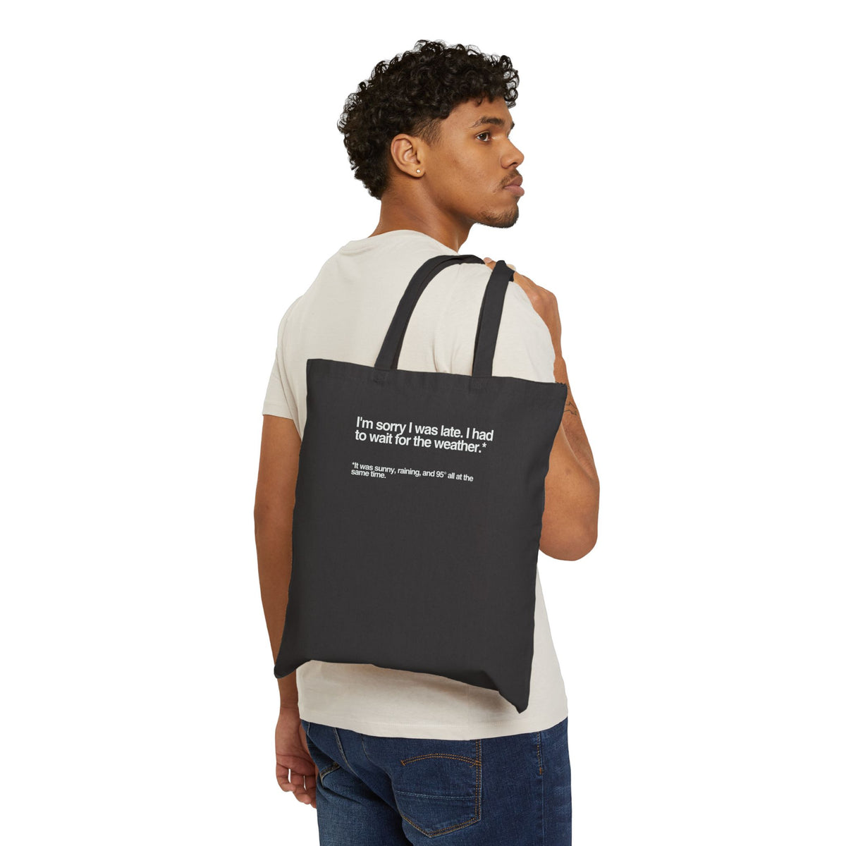 Blank Cotton Canvas Tote Bag