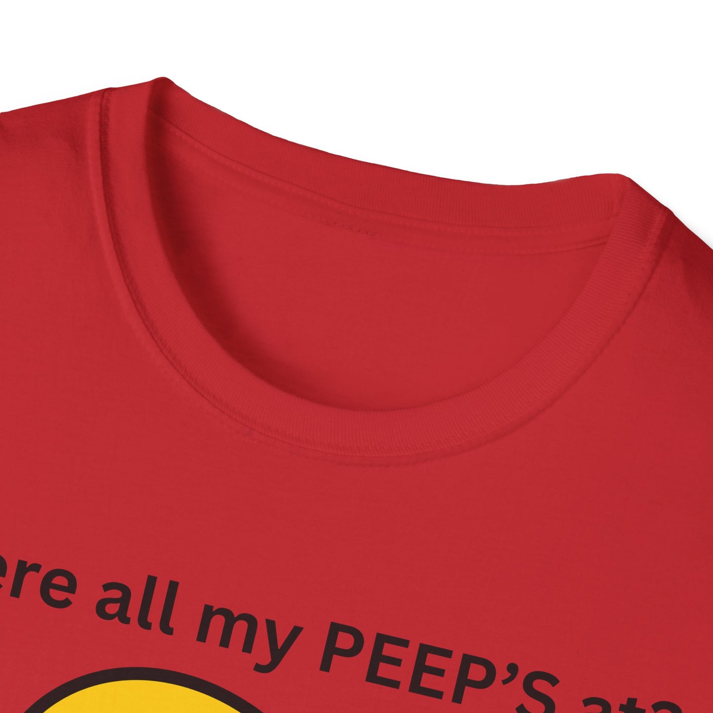 Cute Duck T-Shirt - Where All My PEEP'S At? | Fun Gift for Animal Lovers, Spring Celebrations, Easter