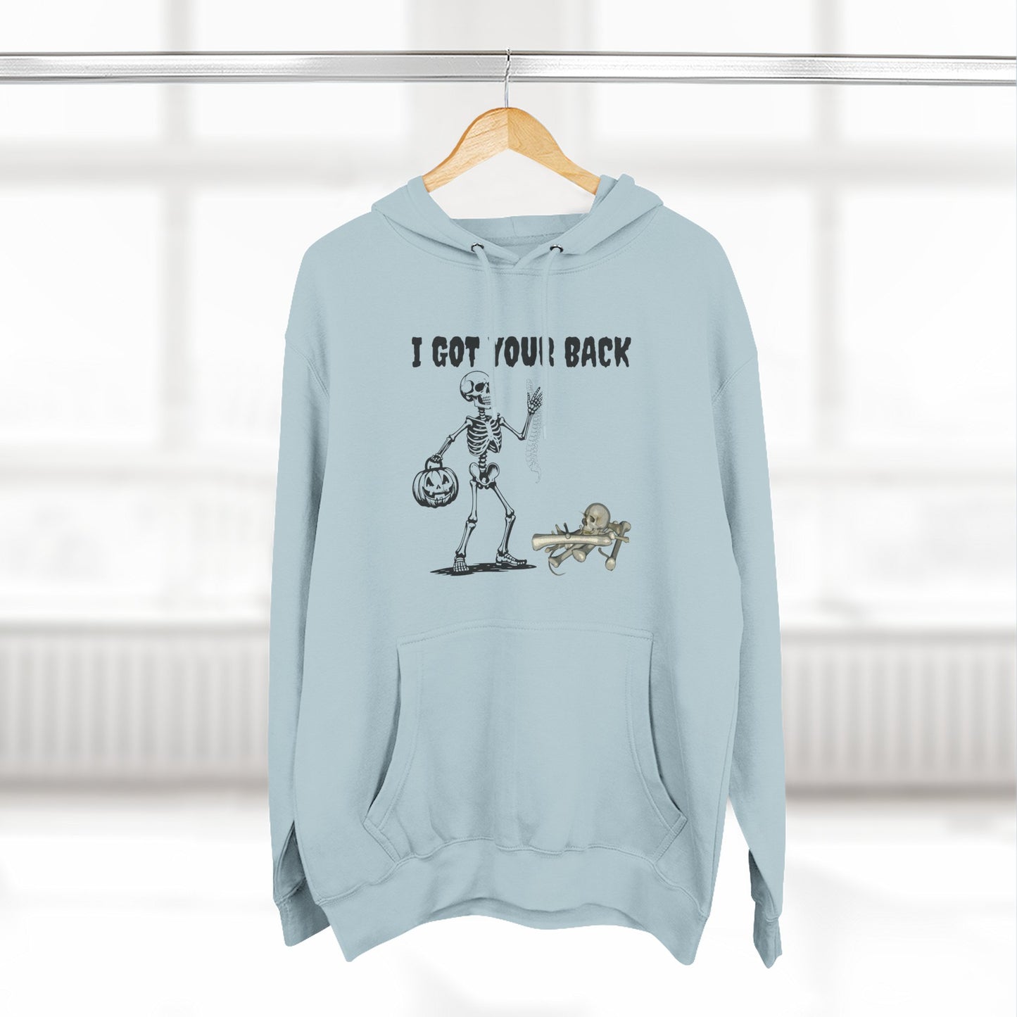 Fun Skeleton Hoodie, Halloween Gift, Cozy Fleece Sweatshirt, Unisex Pullover, Casual Wear, Unique Hoodie for Friends