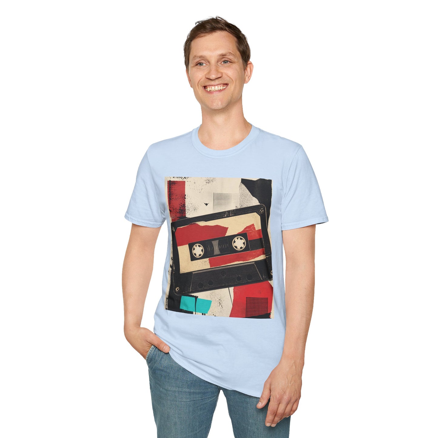 Retro Cassette Tape T-Shirt | Vintage Music Graphic