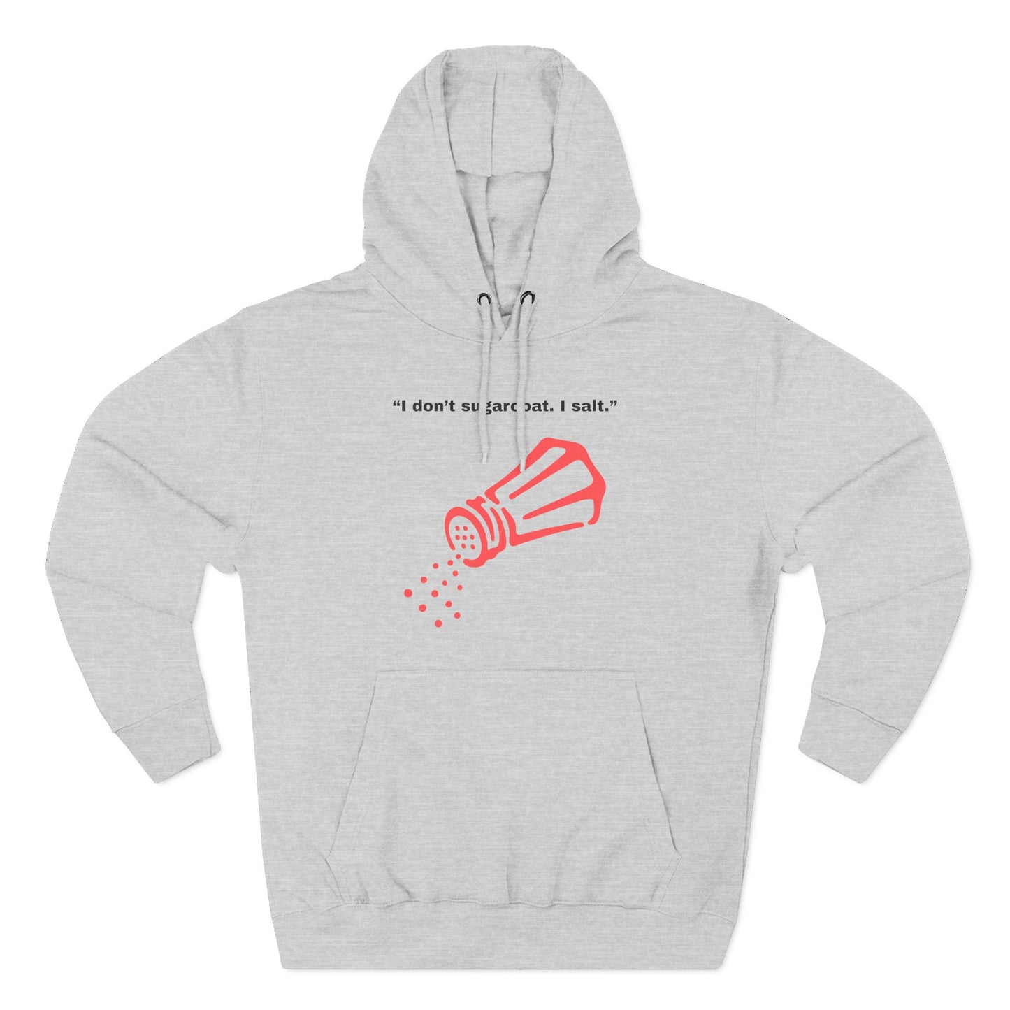 I Don t Do Part Salt I Salt salt shaker illustration Hoodie | Minimal Kitchen Humor