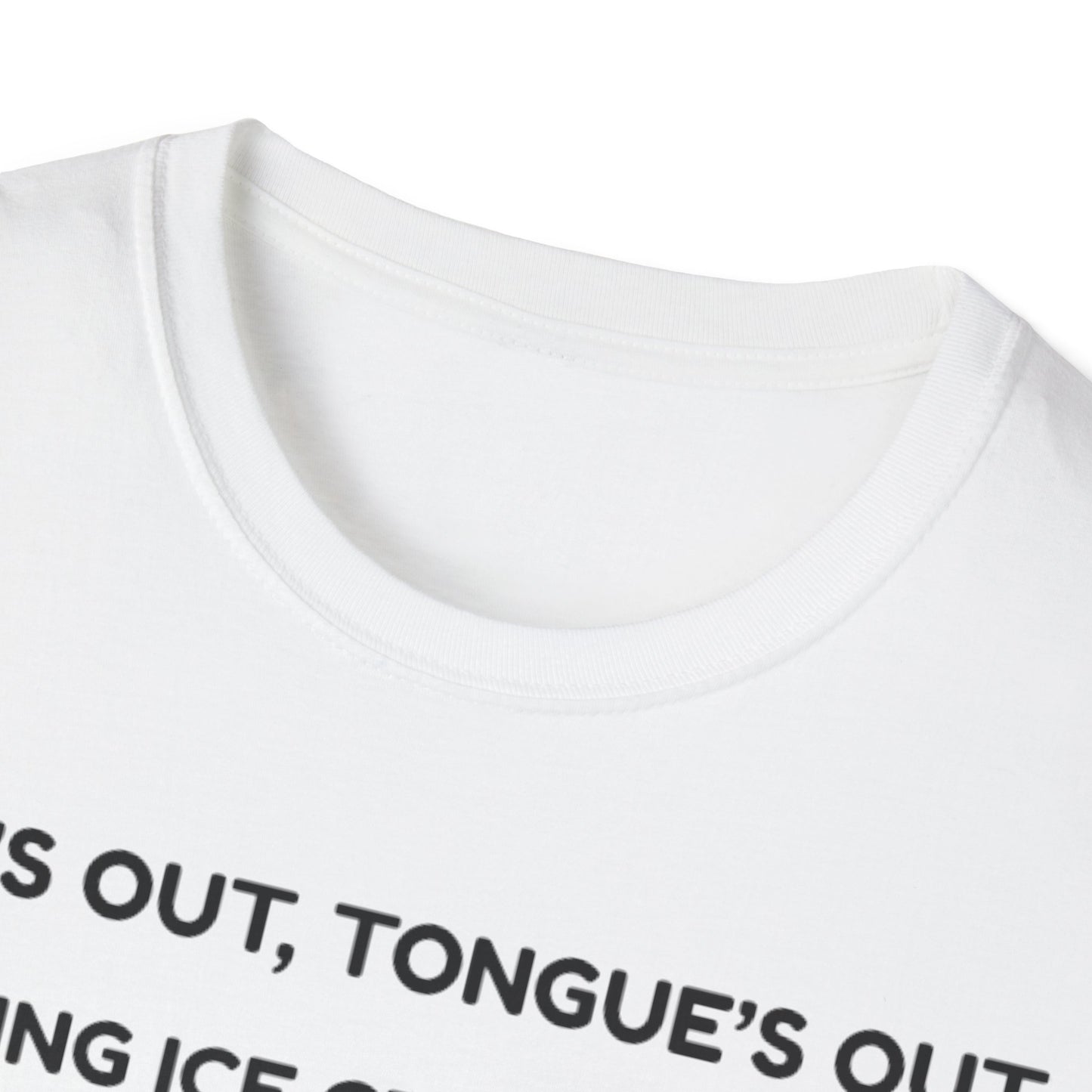 Suns Out Tongues Out Ice Cream TShirt, Summer Fun Shirt, Kids Ice Cream Truck Tee, Playful Unisex TShirt, Ice Cream Lover Gift
