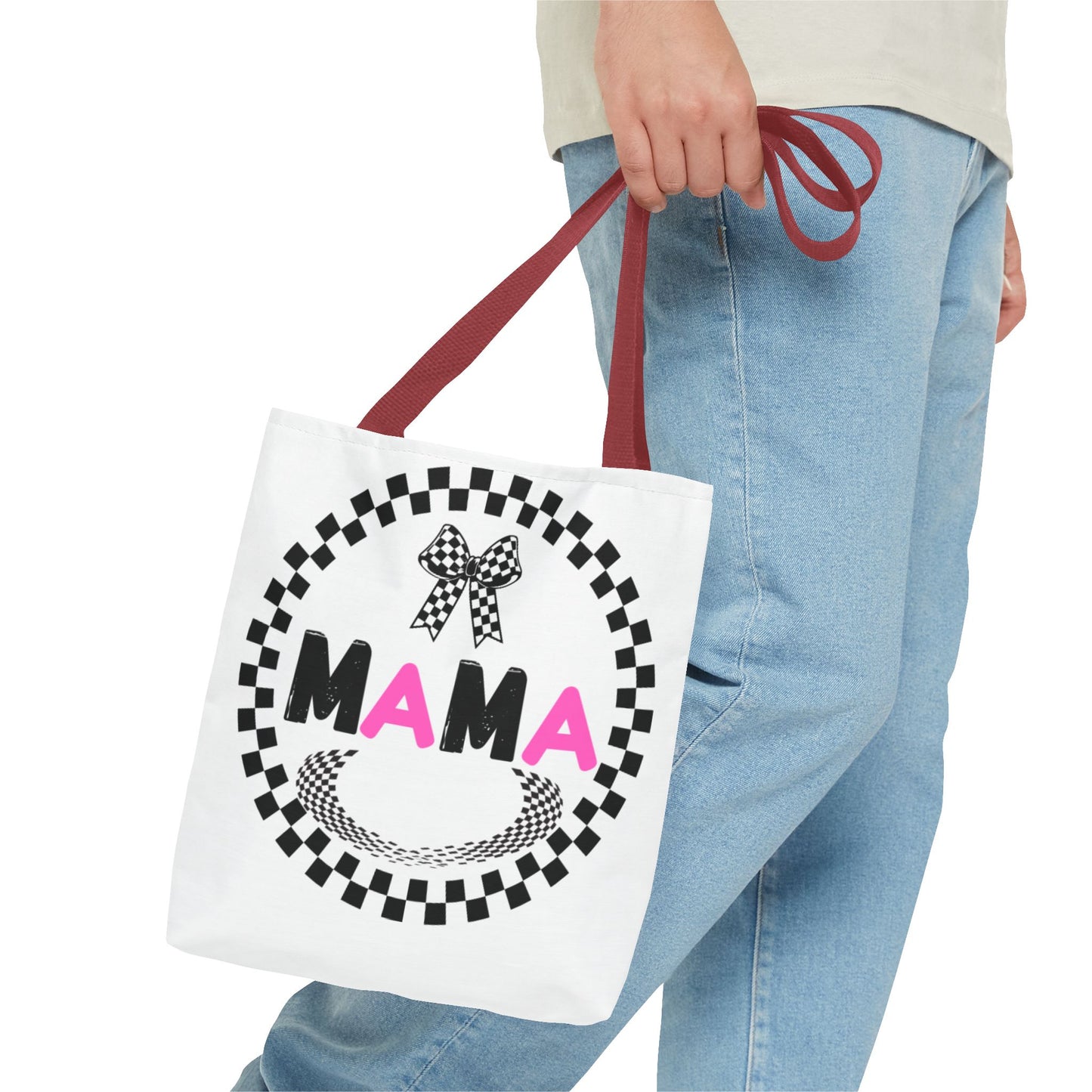 Cute Mama Tote Bag, Ideal for Gifts, Everyday Use, Gift for Moms, Mother's Day Tote, Stylish Shopping Bag, Chic Organizer