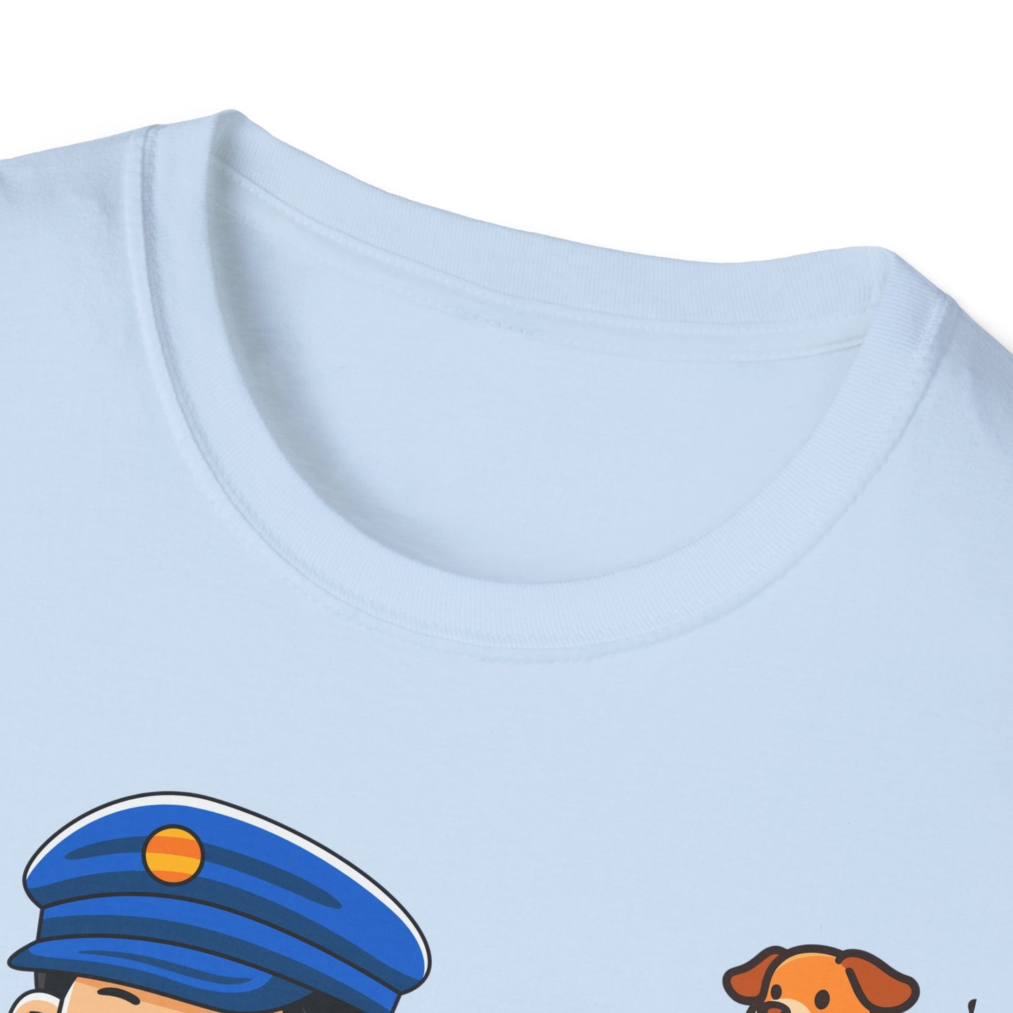 Friendly Neighborhood Mail Carrier T-Shirt, Unisex Graphic Tee, Dog Lover Gift, Animal Lover Apparel, Cute Animal T-Shirt, Fun Gift Idea