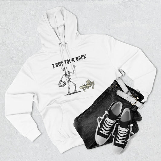Fun Skeleton Hoodie, Halloween Gift, Cozy Fleece Sweatshirt, Unisex Pullover, Casual Wear, Unique Hoodie for Friends