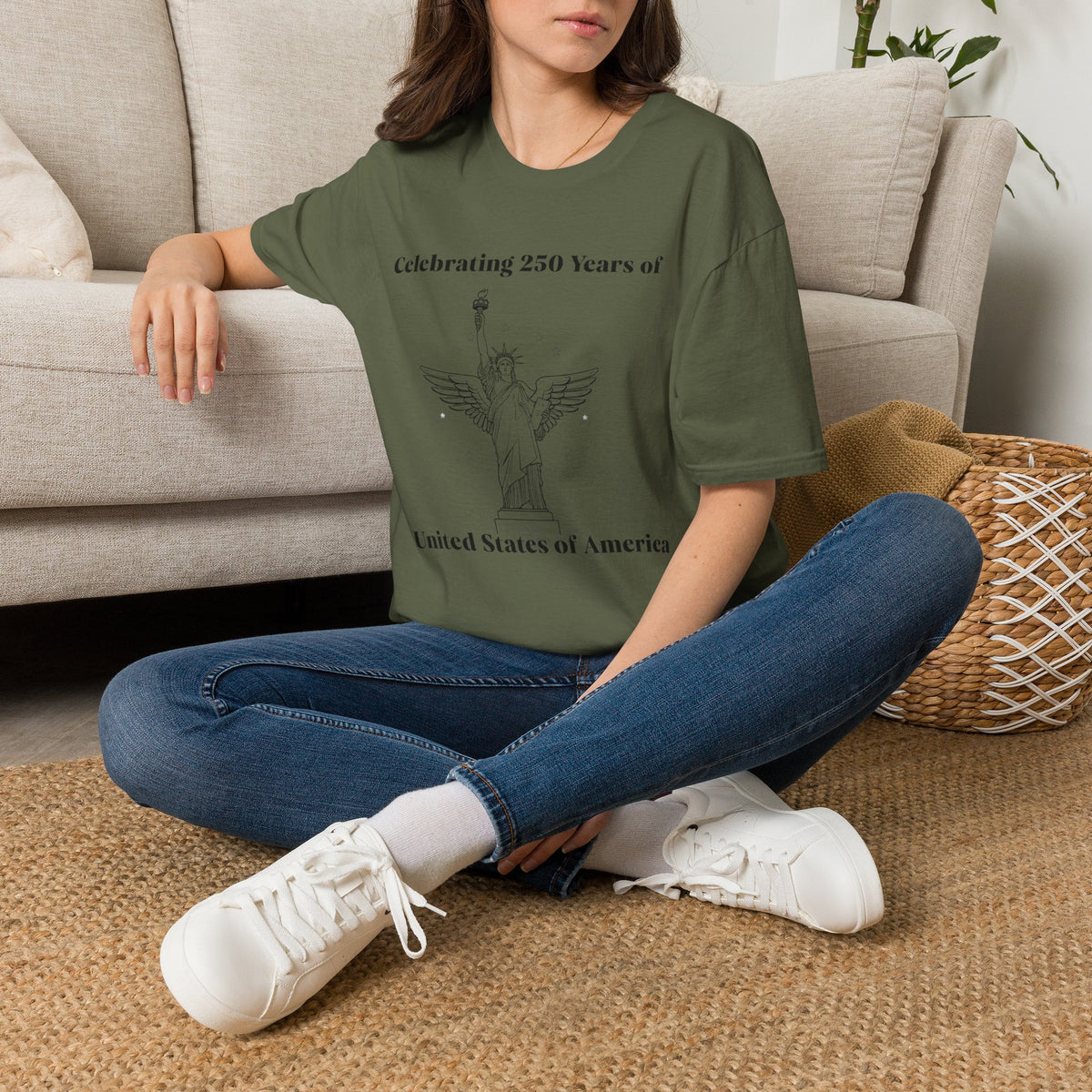 Celebrating 250 Years of Statue of Liberty T-Shirt | Americana