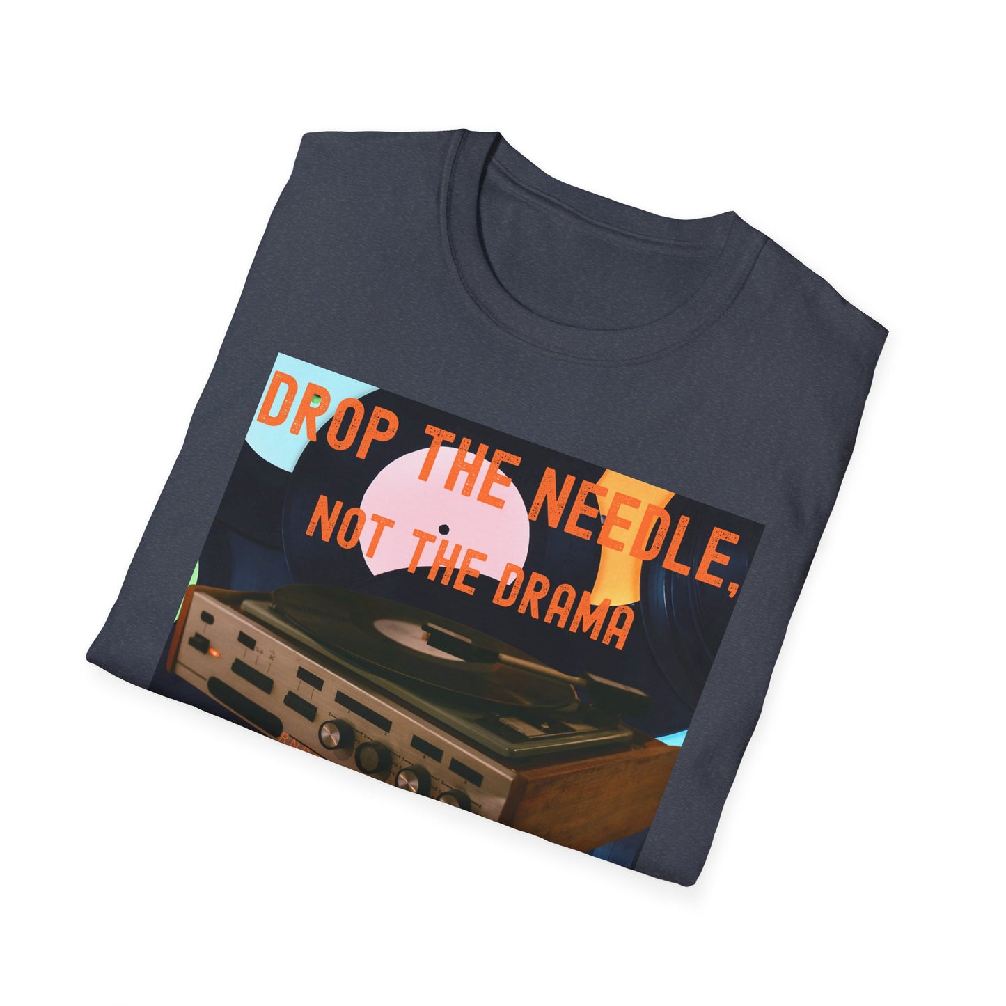 Retro Music Vibe Unisex T-Shirt, Perfect for Music Lovers, Gift for Vinyl Collectors, Casual Summer Wear, Party Tee, Unique Graphic Top