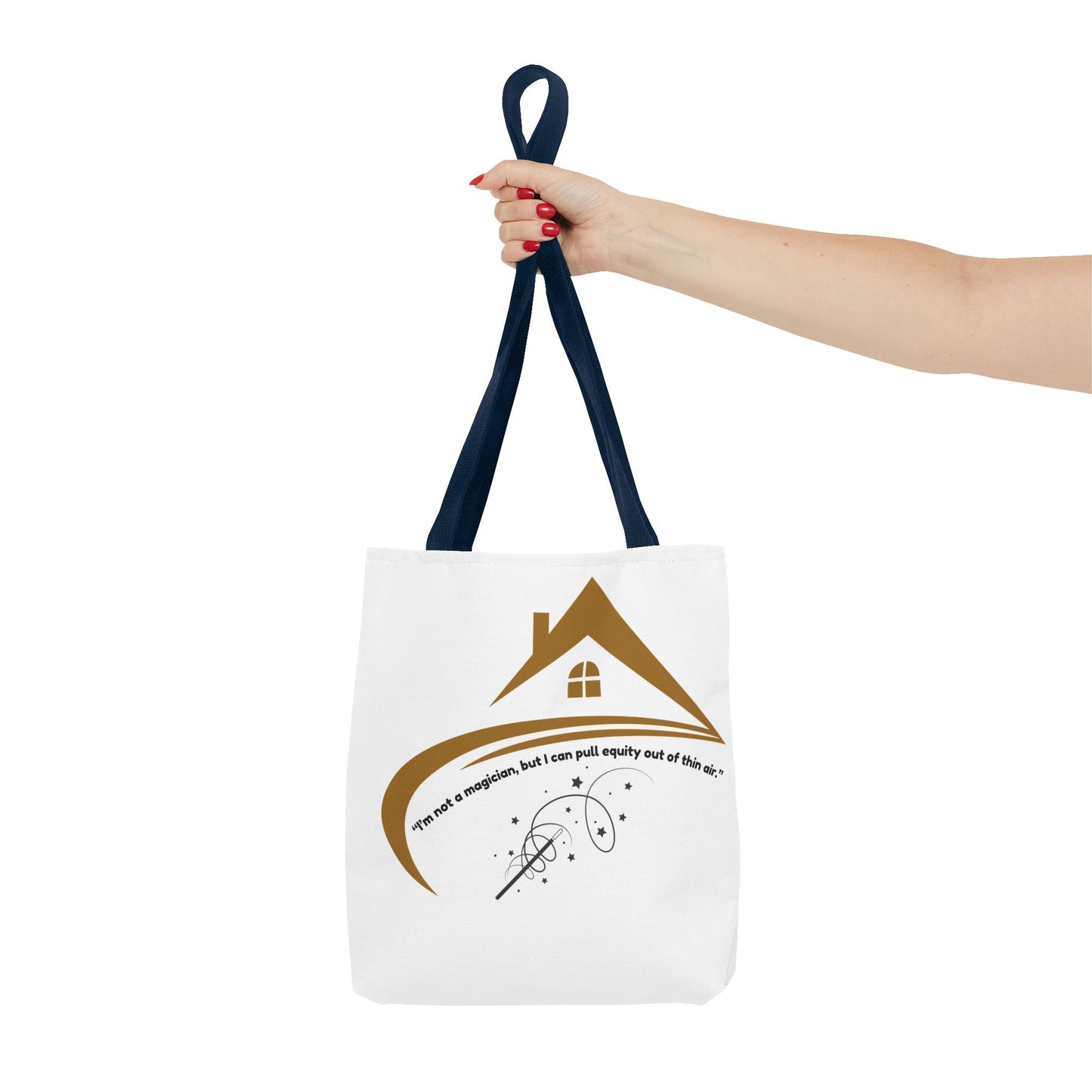 Cosmic Quote Tote Bag, Inspirational Eco-Friendly Bag, Great for Shopping, Gifts for Homeowners, Unique Gift for Housewarming