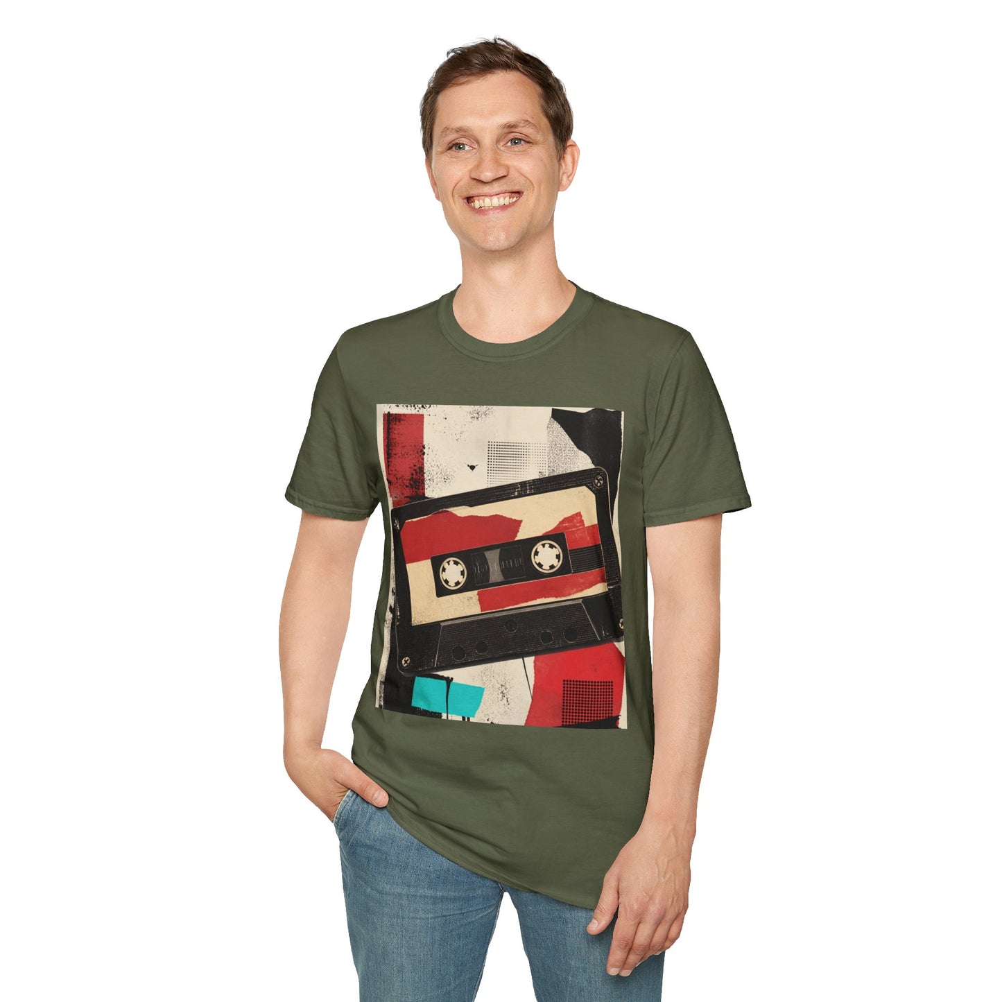 Retro Cassette Tape T-Shirt | Vintage Music Graphic