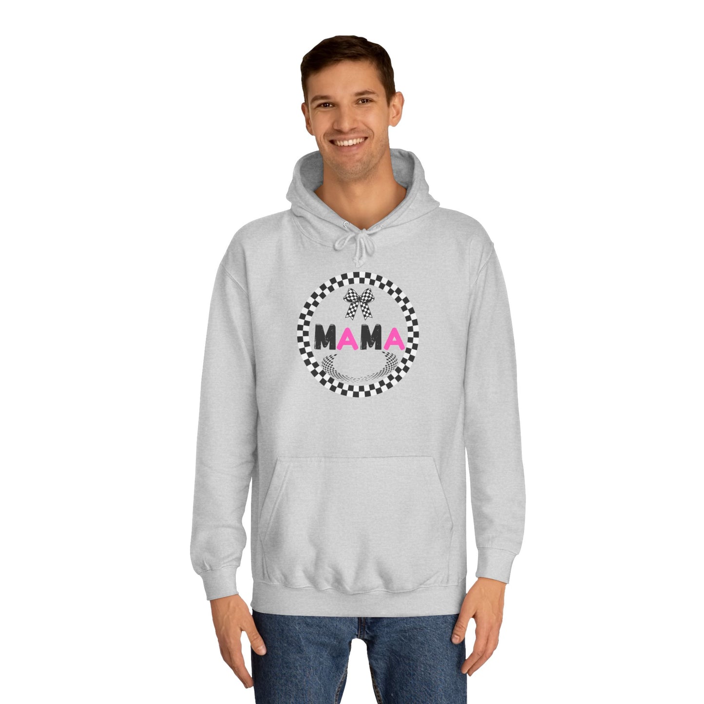 Chic Mama College Hoodie | Perfect for Moms, Gifts for Mother's Day, Casual Style, Cozy Wear, Unisex Fashion