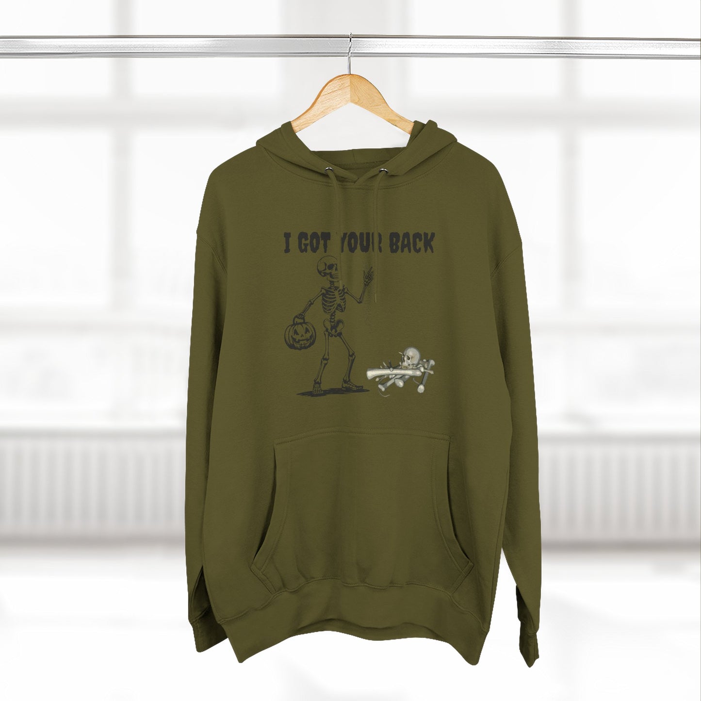 Fun Skeleton Hoodie, Halloween Gift, Cozy Fleece Sweatshirt, Unisex Pullover, Casual Wear, Unique Hoodie for Friends