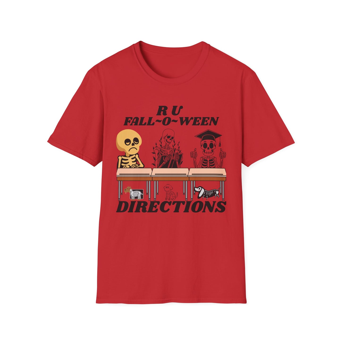 Halloween Themed T-Shirt, Spooky Costume Tee, Fall-O-Ween Graphic Shirt, Unisex Fall Apparel, Perfect for Parties