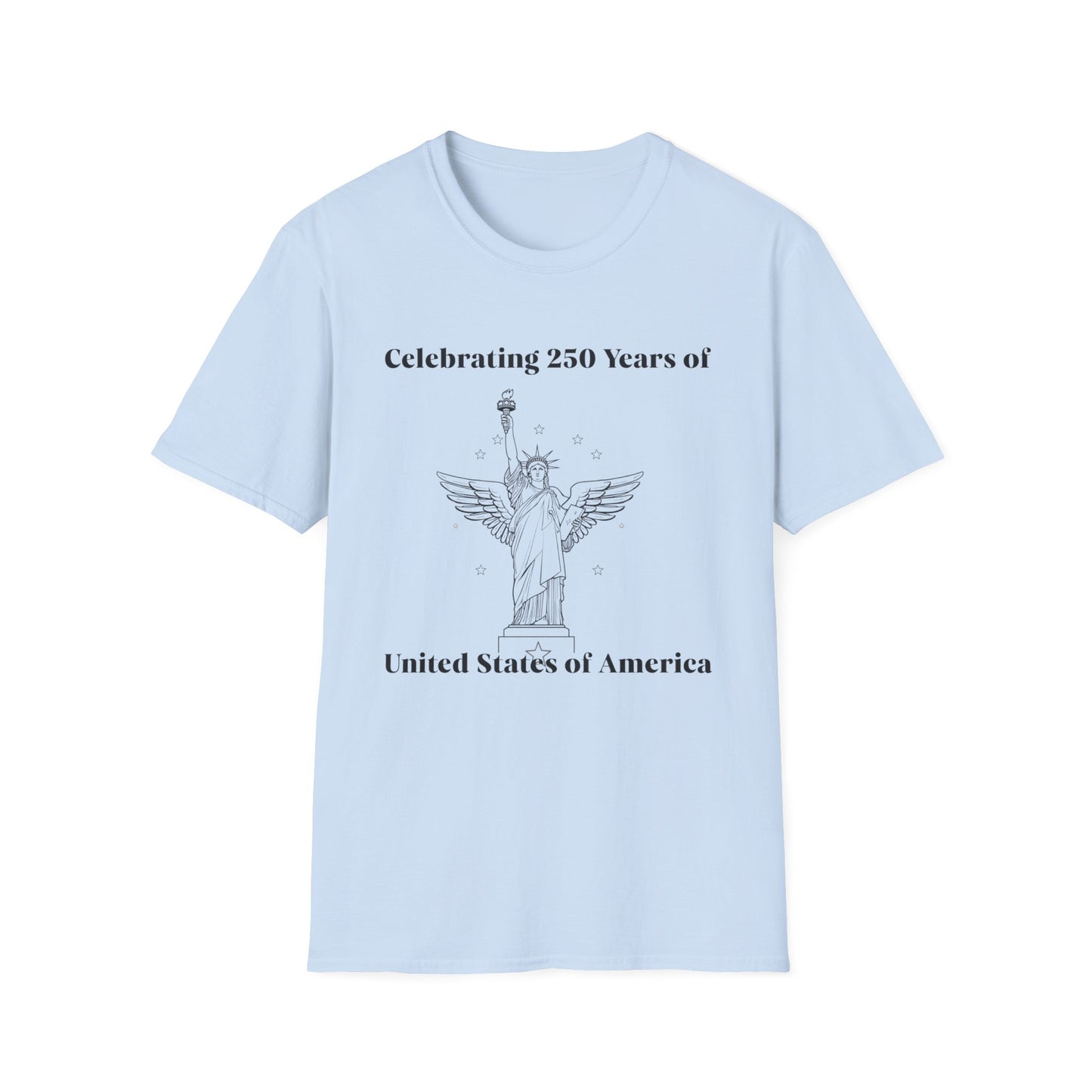 Celebrating 250 Years of Statue of Liberty T-Shirt | Americana