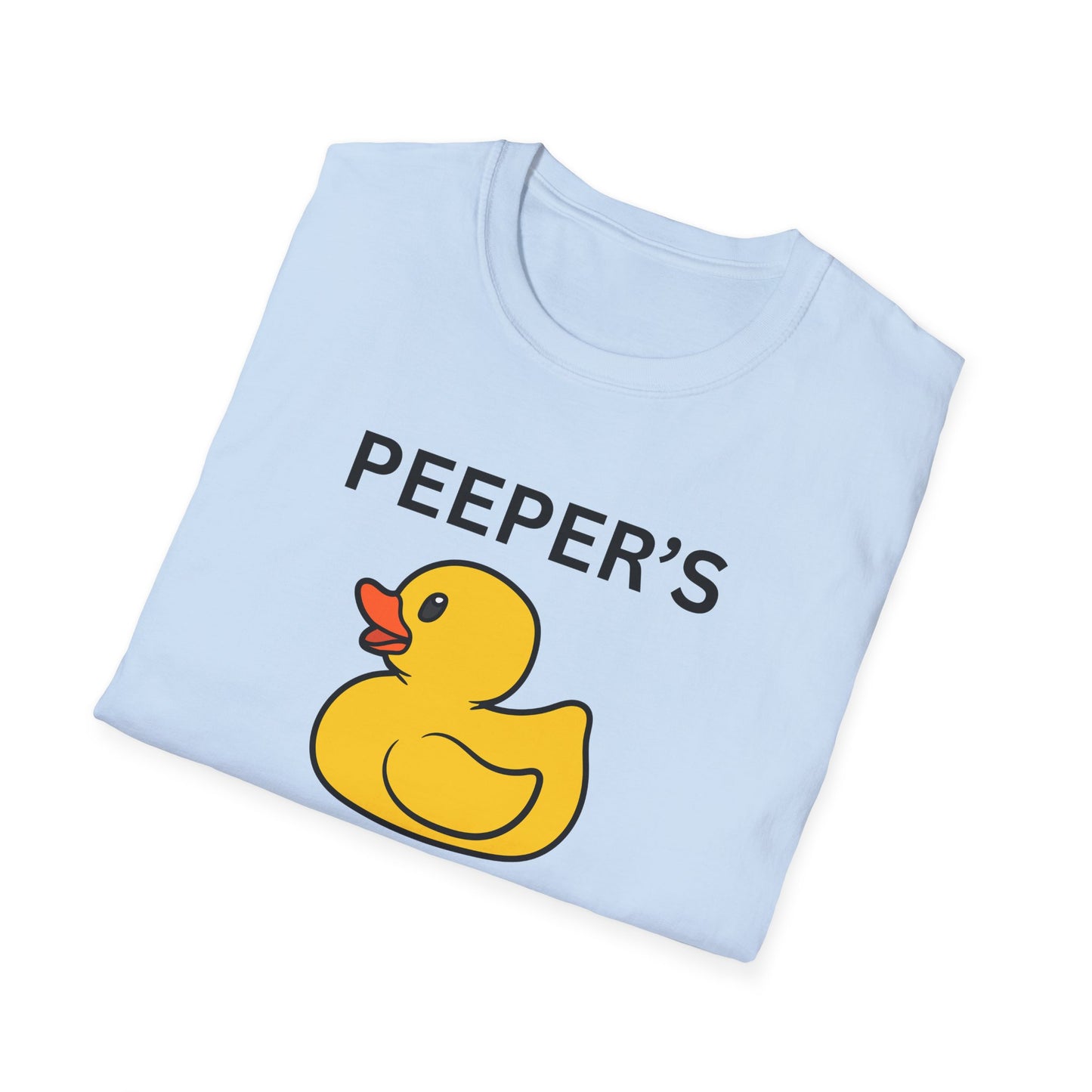 Quirky Duck T-Shirt, Fun Graphic Tee, Playful Gift, Casual Wear, Birthday Present, Summer Outfit