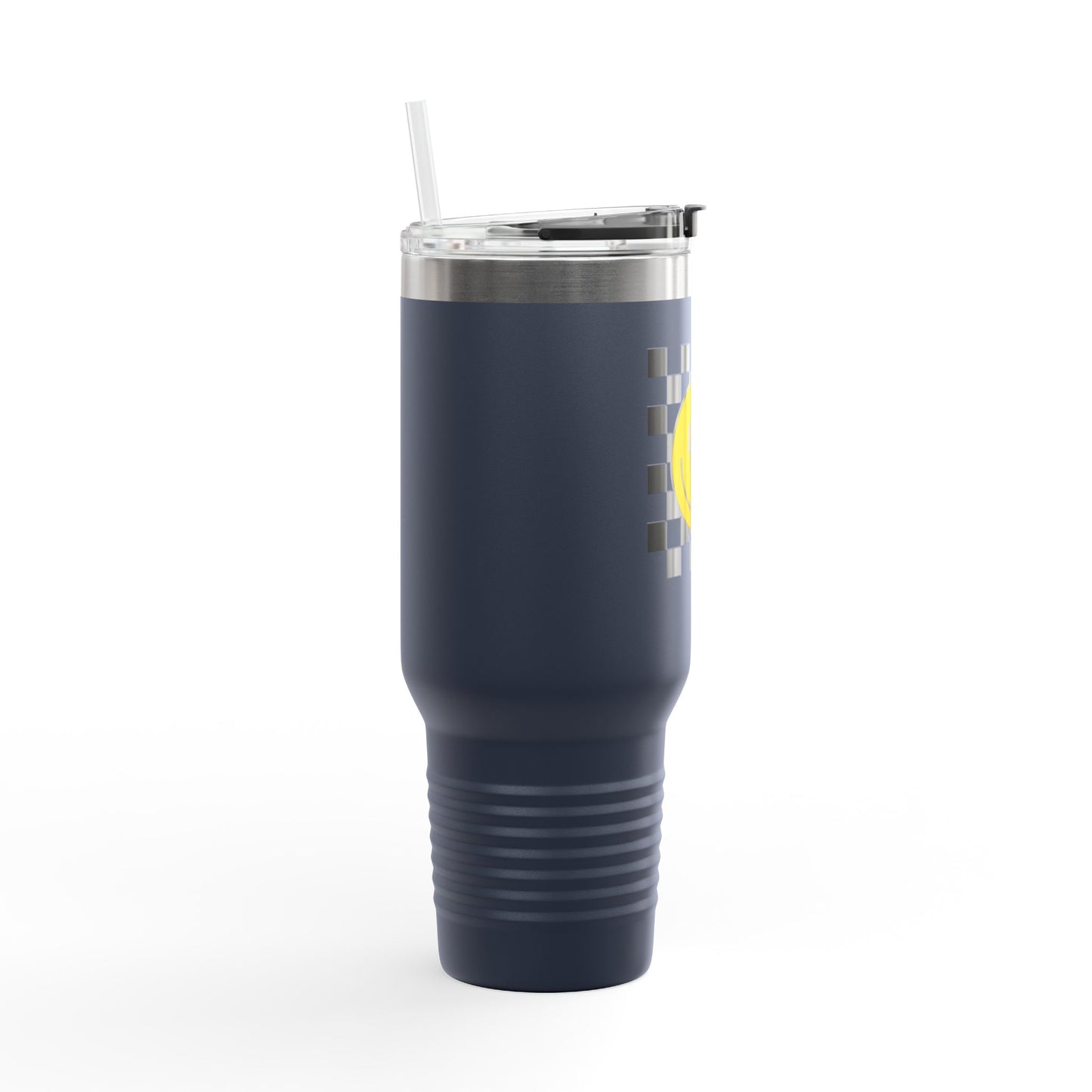 Bright Smile Insulated Travel Mug, Perfect for Road Trips, Happy Hour, and Everyday Use, 40oz Drinkware, Cheerful Gift for Coffee [...]
