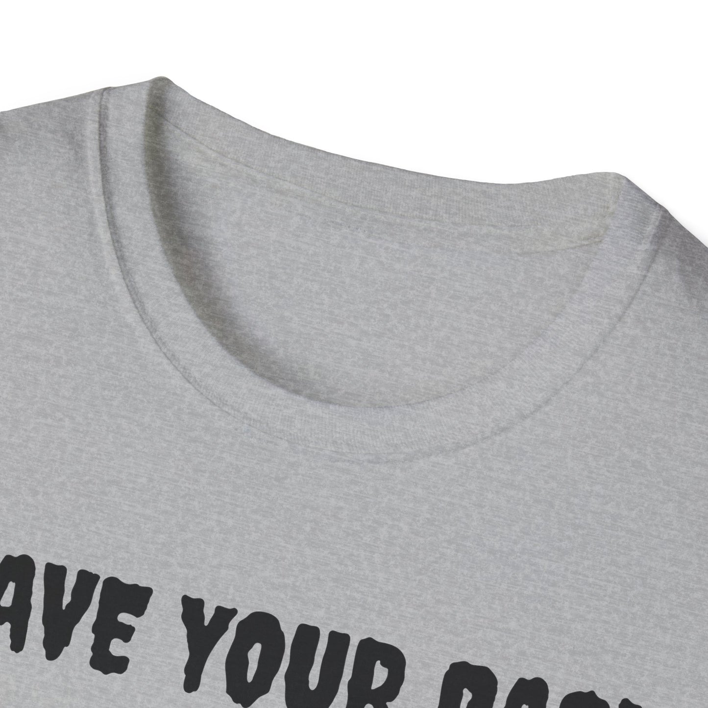 Funny Skeleton T-Shirt, I Have Your Back Tee, Halloween Costume, Gift for Friends, Unisex Softstyle Shirt, Funny Graphic Tee