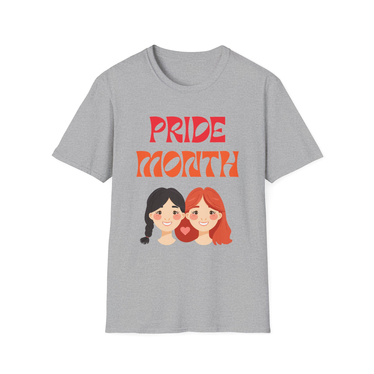 Pride Month Lesbian Couple T-Shirt | LGBTQ+ Love Tee