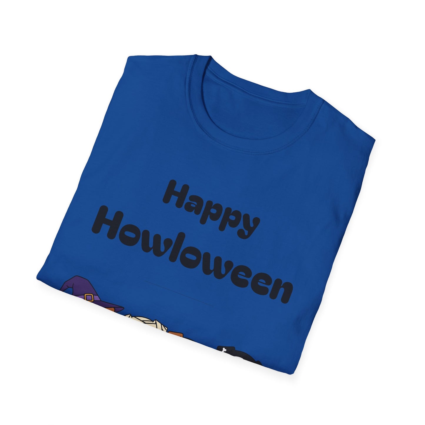 Happy Howloween Dog T-Shirt, Halloween Tee, Fun Pet Lover Gift, Unisex Shirt, Cozy Halloween Outfit, Dog Costume Celebration