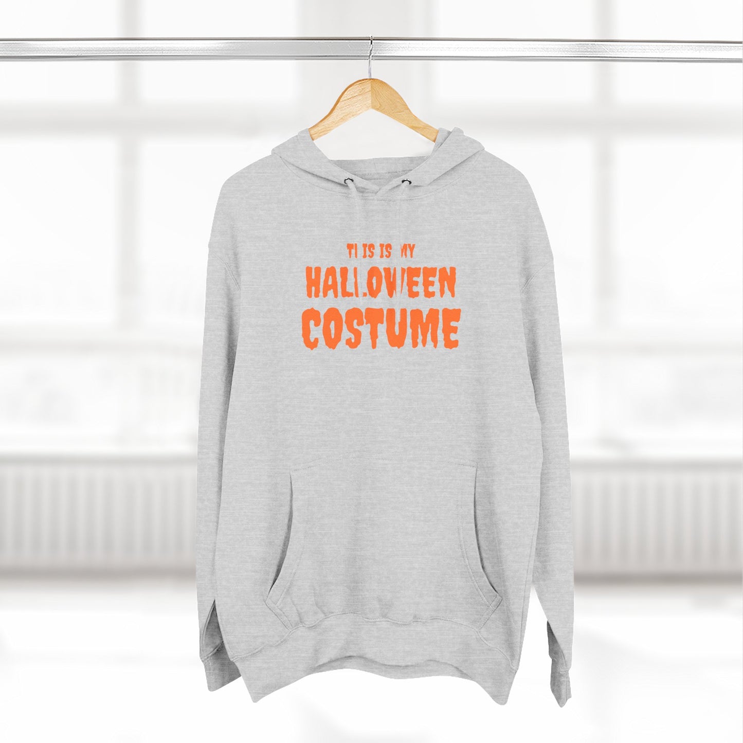 Halloween Costume Hoodie, Funny Costume Sweatshirt, Party Outfit, Fall Apparel, Trick or Treat, Spooky Season Fashion