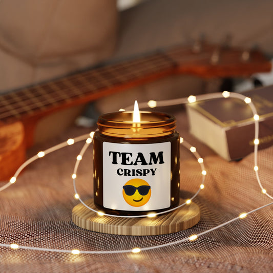 Scented Soy Candle (Multi-Size, Amber Jar)