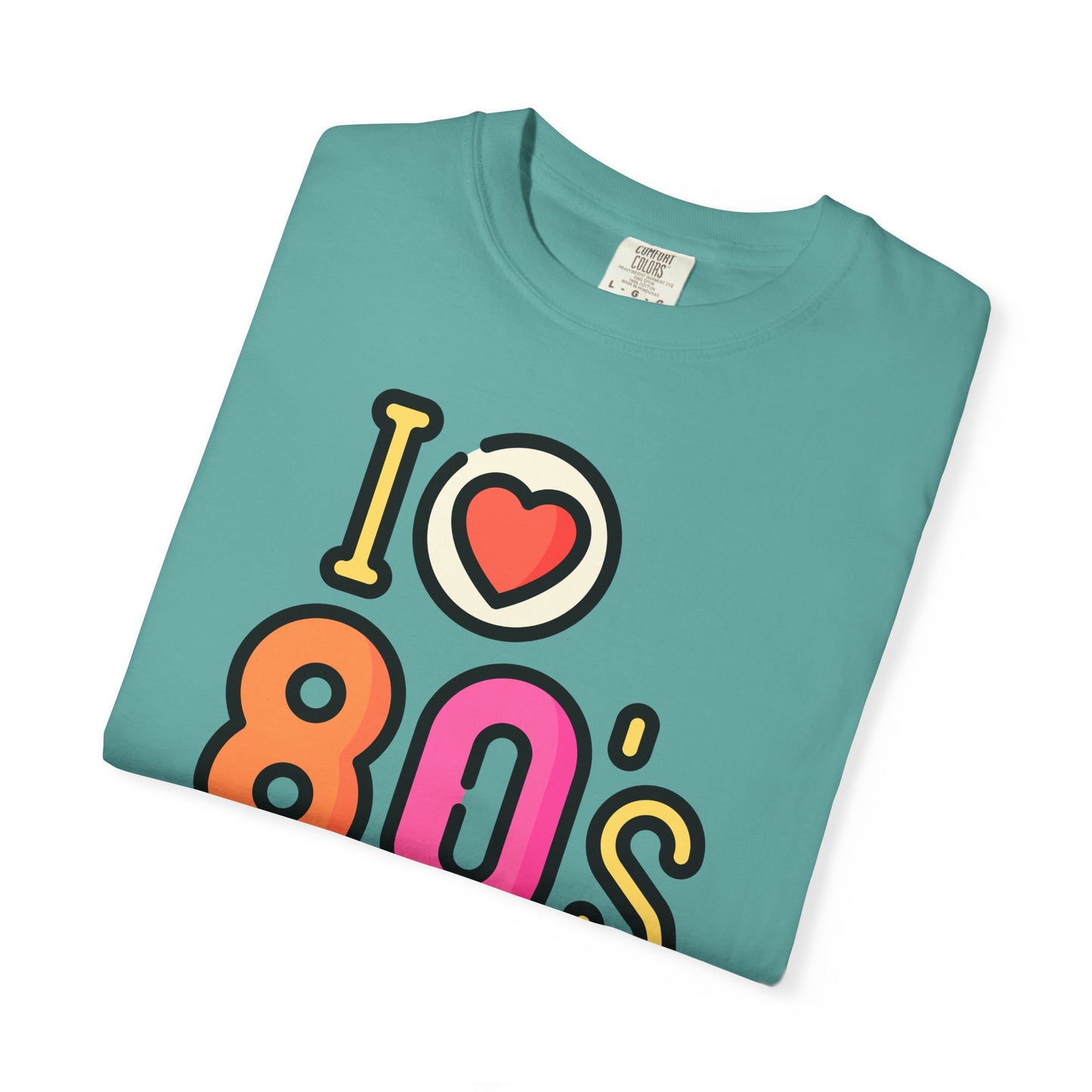 I  80s cassette & roller skate T-Shirt | Retro 1980s Design