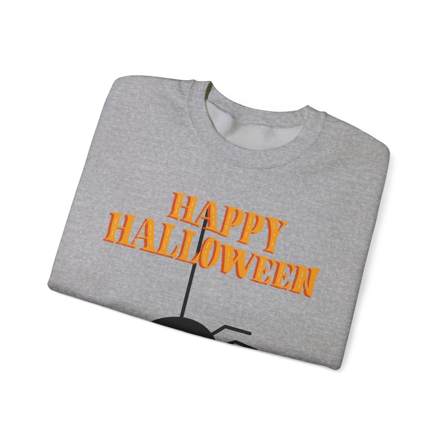 Halloween Spider Crewneck Sweatshirt | Cozy Unisex Pullover, Perfect for Fall, Halloween, Spooky Season, Gift for Friends