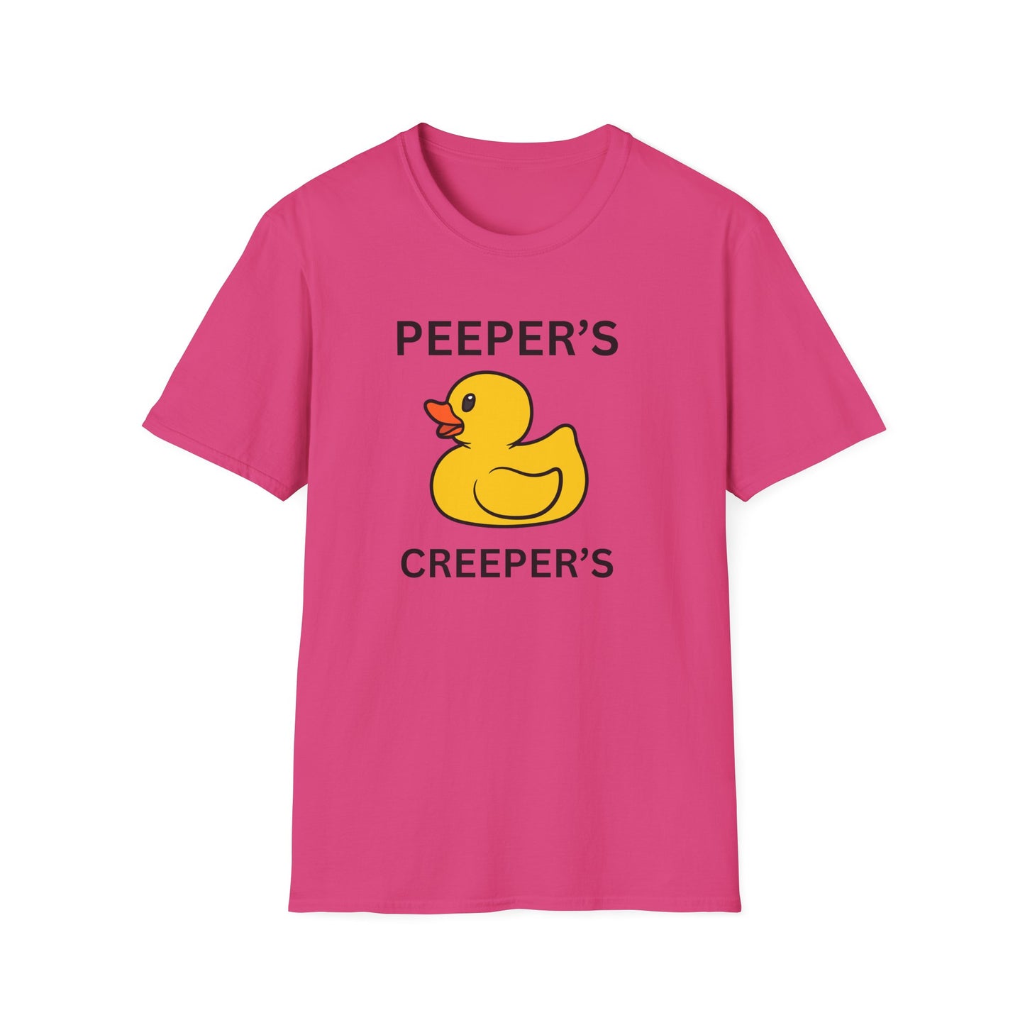 Quirky Duck T-Shirt, Fun Graphic Tee, Playful Gift, Casual Wear, Birthday Present, Summer Outfit