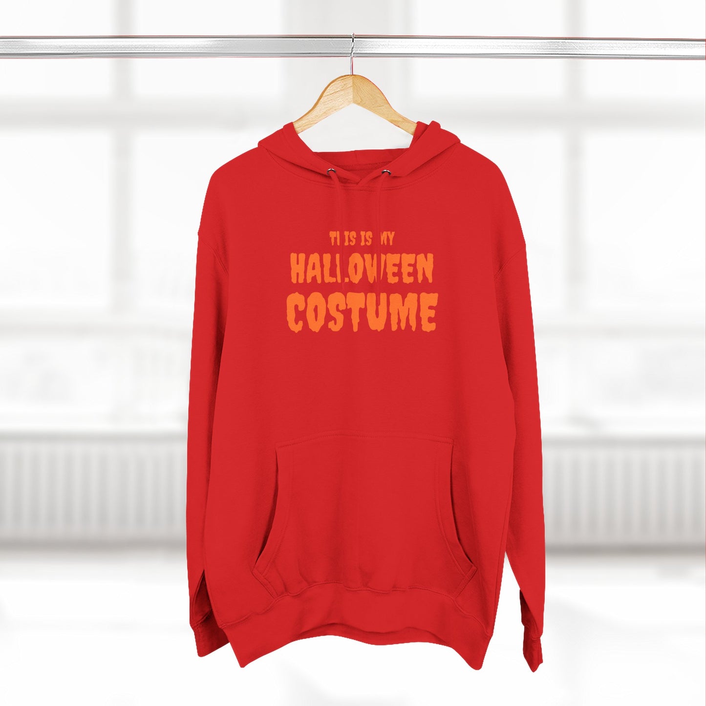 Halloween Costume Hoodie, Funny Costume Sweatshirt, Party Outfit, Fall Apparel, Trick or Treat, Spooky Season Fashion