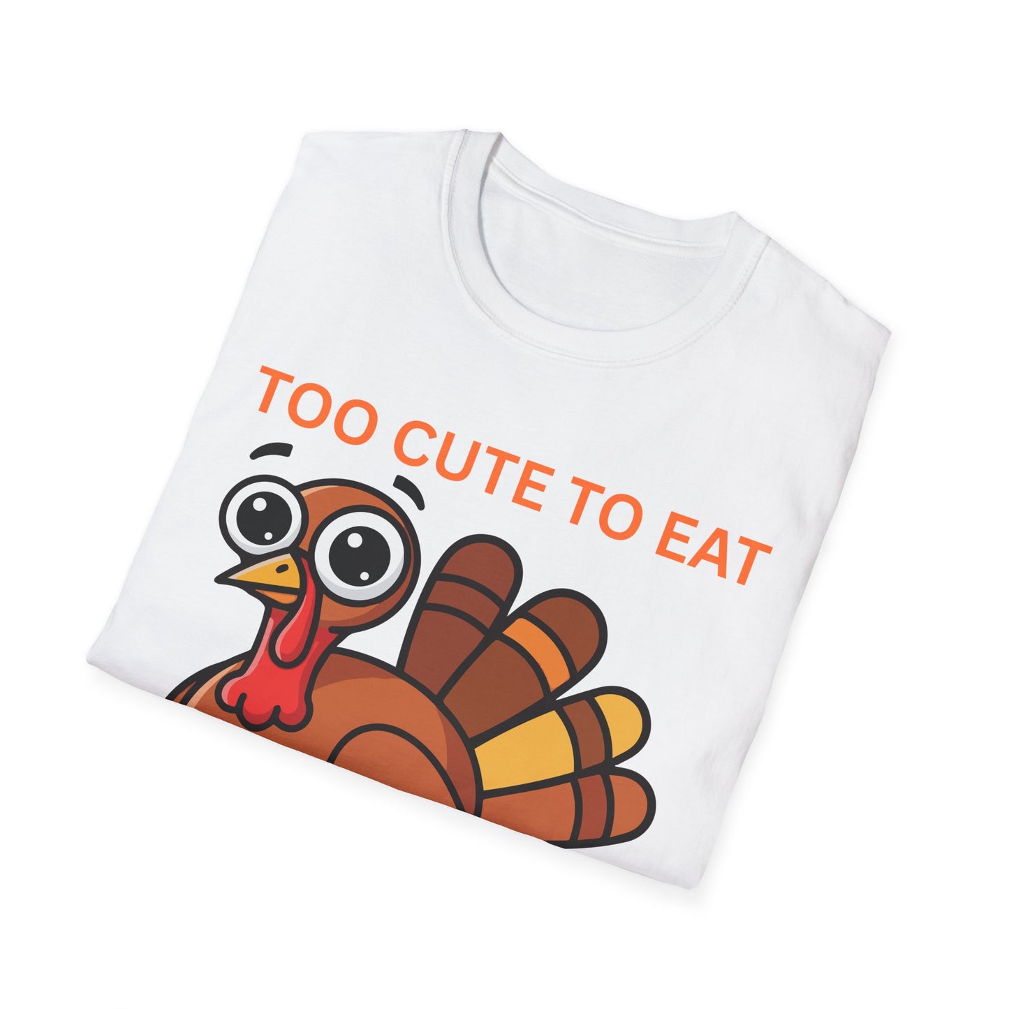 Cute Thanksgiving Turkey T-Shirt, Funny Holiday Shirt, Family Gatherings, Thanksgiving Celebration, Gift for Turkey Lovers, Unisex Tee