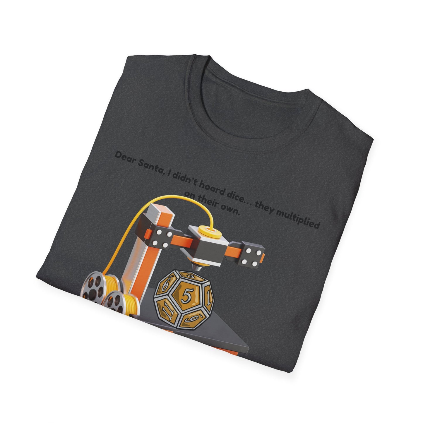 Dice Multiplying Machine T-Shirt | Funny Dungeons & Dragons Tabletop Dice Art