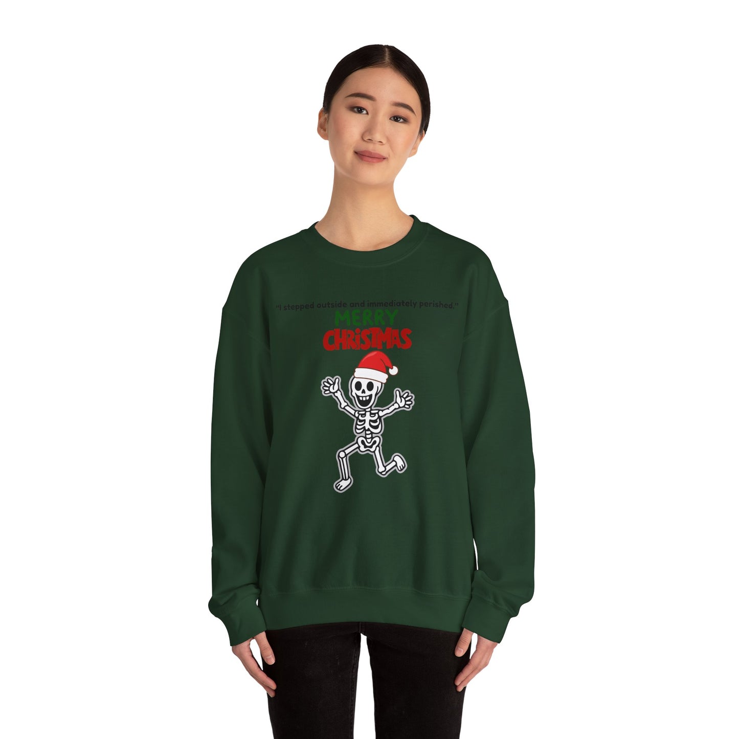 Funny winter sweatshirt great gift idea.