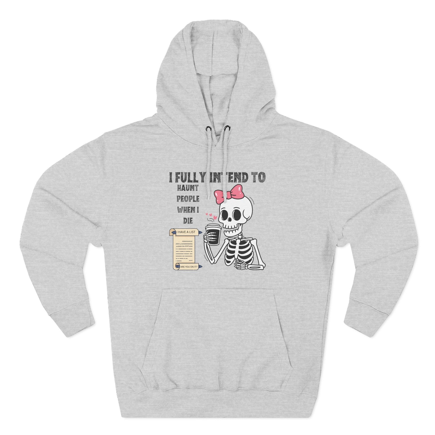 Spooky Skeleton Fleece Hoodie with Quote, Cute Halloween Sweatshirt, Unique Gift for Ghoulish Friends, Cozy Autumn Layer, Fun Costume [...]