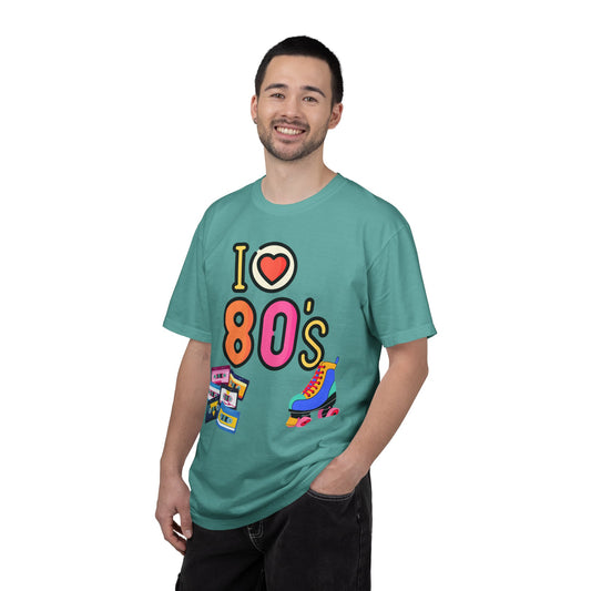 I  80s cassette & roller skate T-Shirt | Retro 1980s Design