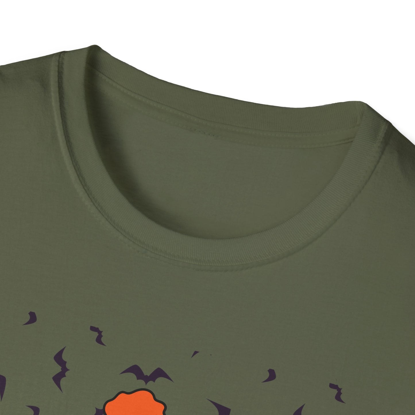 Halloween Ghost Cozy Unisex T-Shirt | Spooky Fun, Fall Apparel, Pumpkin Lovers Gift, Casual Halloween Outfit, Autumn Vibes