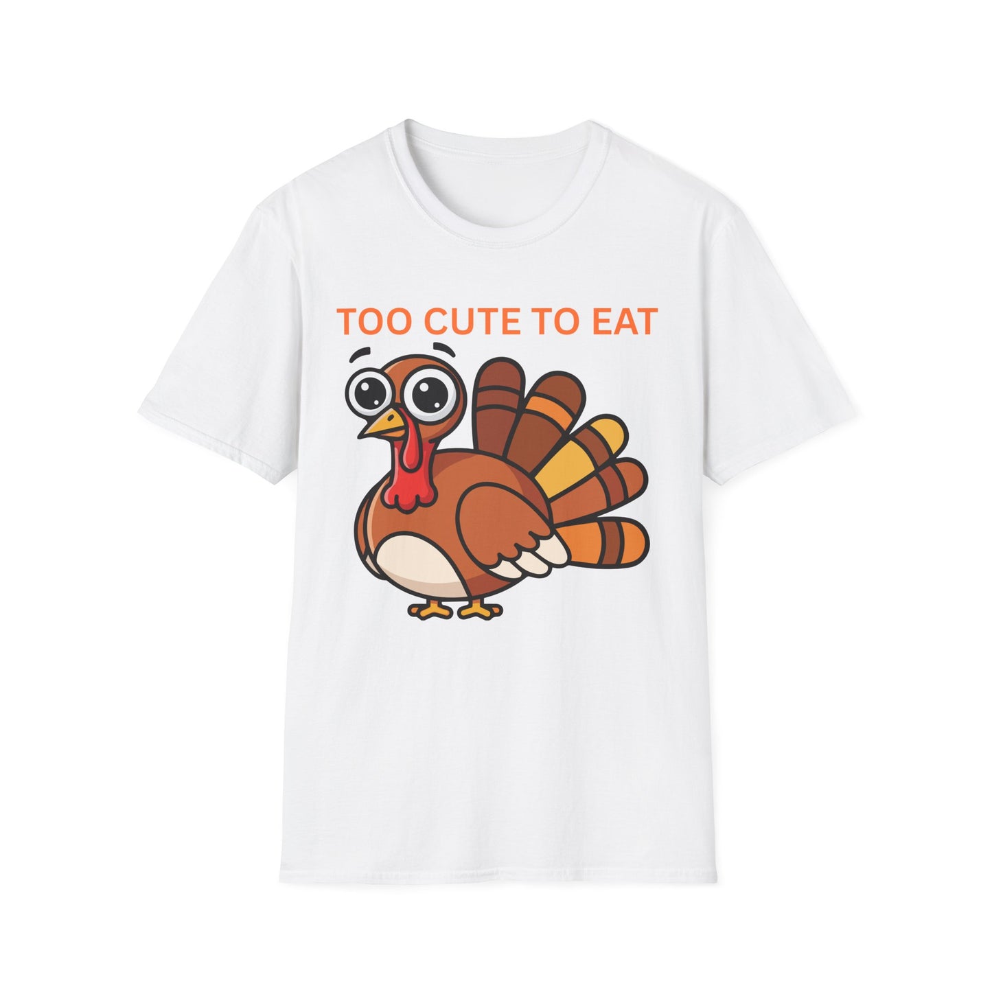 Cute Thanksgiving Turkey T-Shirt, Funny Holiday Shirt, Family Gatherings, Thanksgiving Celebration, Gift for Turkey Lovers, Unisex Tee