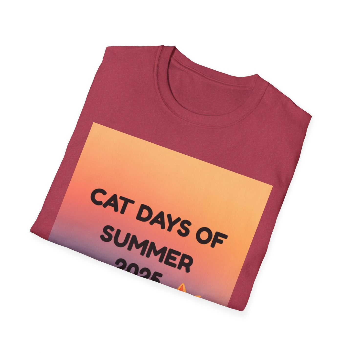 Cat Days of Summer T-Shirt, Fun & Playful Tee for Cat Lovers, Summer Wear, Gift for Pet Owners, Cute Cat Shirt